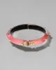 Crystal Studded Lucite Hinge Bracelet- Sweet Melon sold by Alexis Bittar