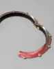 Crystal Studded Lucite Hinge Bracelet- Sweet Melon sold by Alexis Bittar