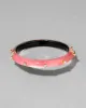 Crystal Studded Lucite Hinge Bracelet- Sweet Melon sold by Alexis Bittar