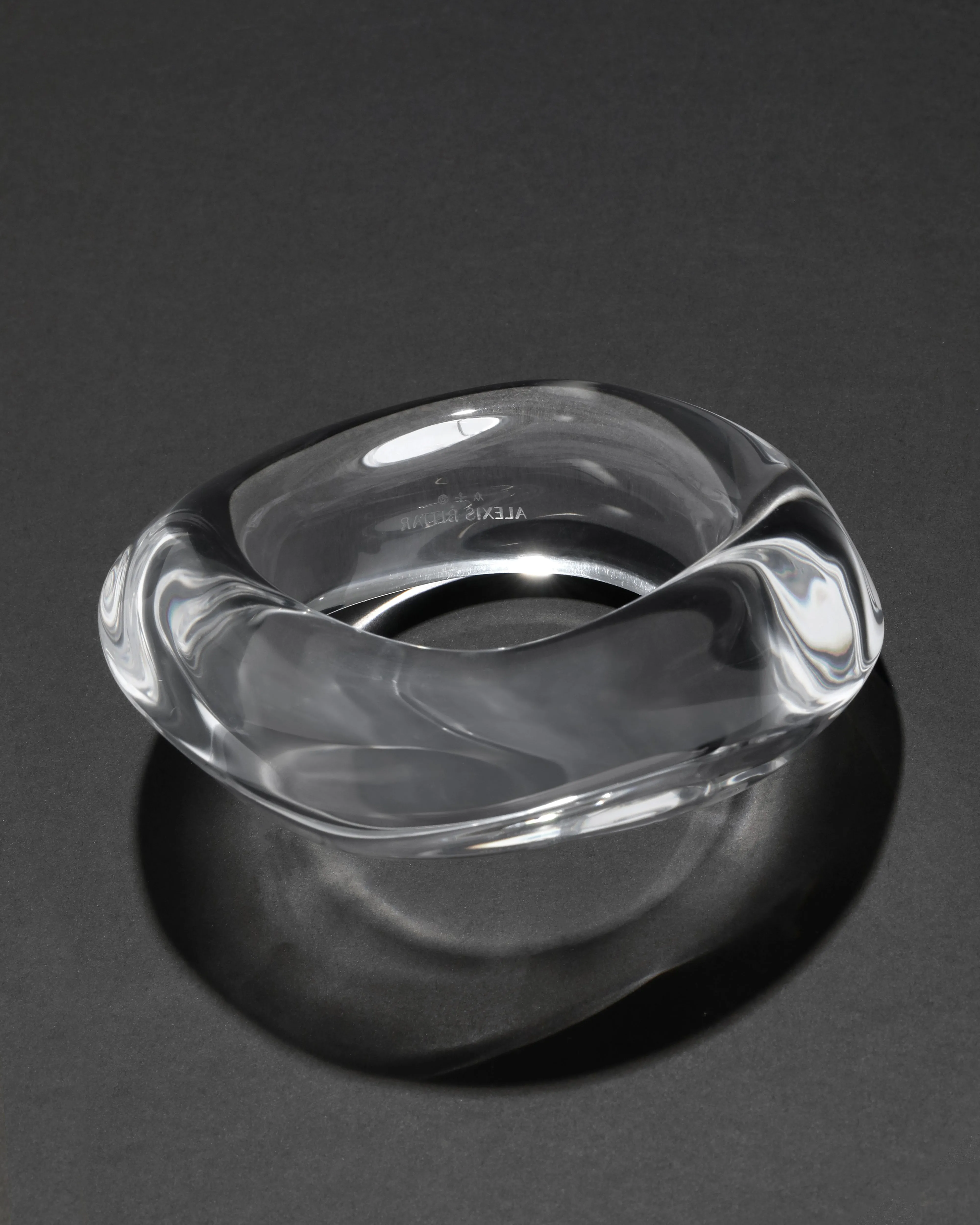 Liquid Lucite Wavy Bangle Bracelet sold by Alexis Bittar product image thumbnail 5