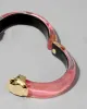 Molten Gold Lucite Hinge Bracelet- Sweet Melon sold by Alexis Bittar