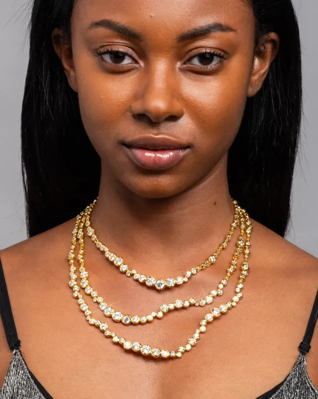 Asterales Gold Layered Necklace sold by Alexis Bittar