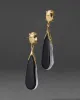 Bonbon Crystal Small Teardrop Earring- Silver sold by Alexis Bittar