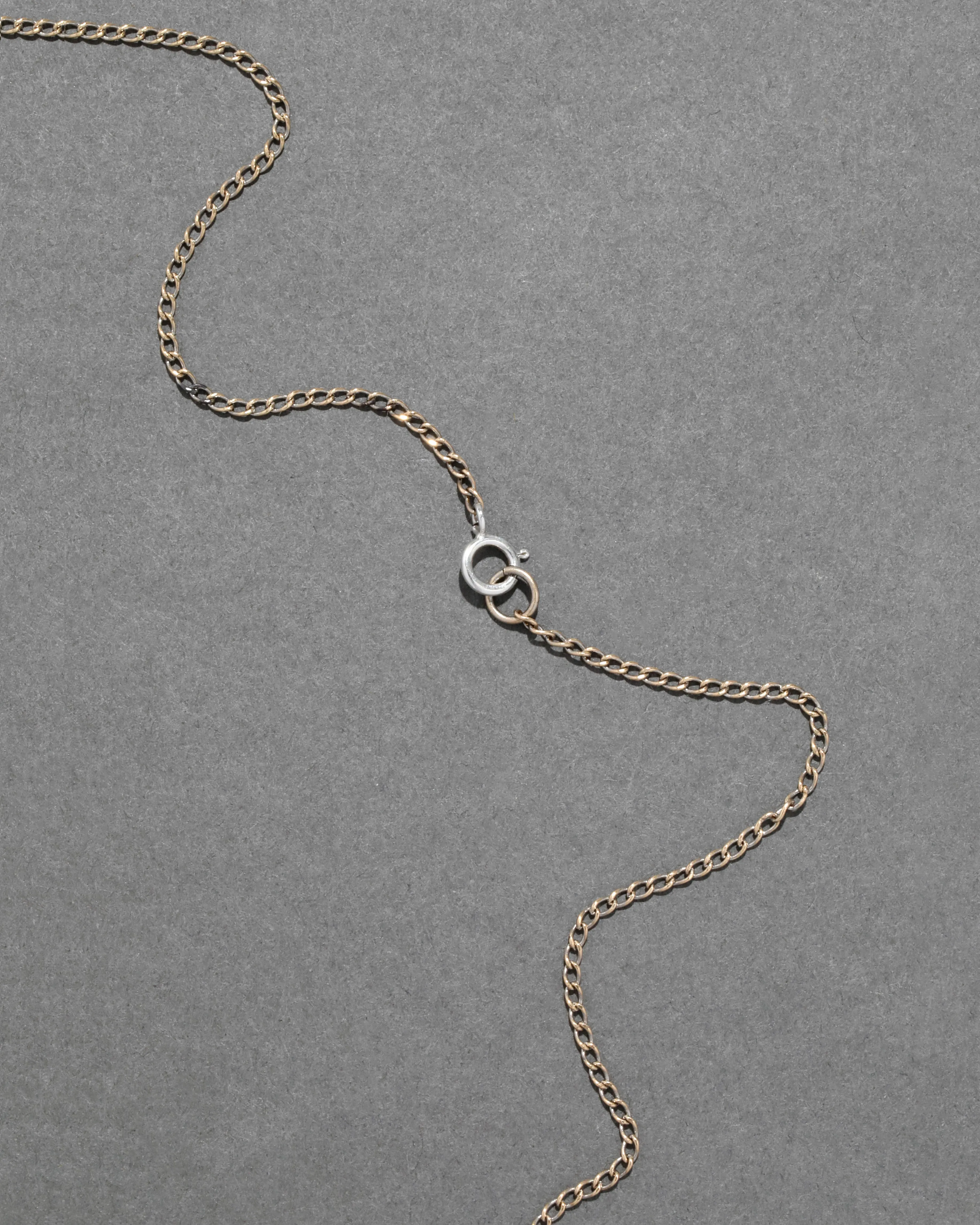 Antique Late 1800s Sterling Silver with Early Paste, Amethyst, & Pearl Pendant Necklace sold by Alexis Bittar product image thumbnail 3