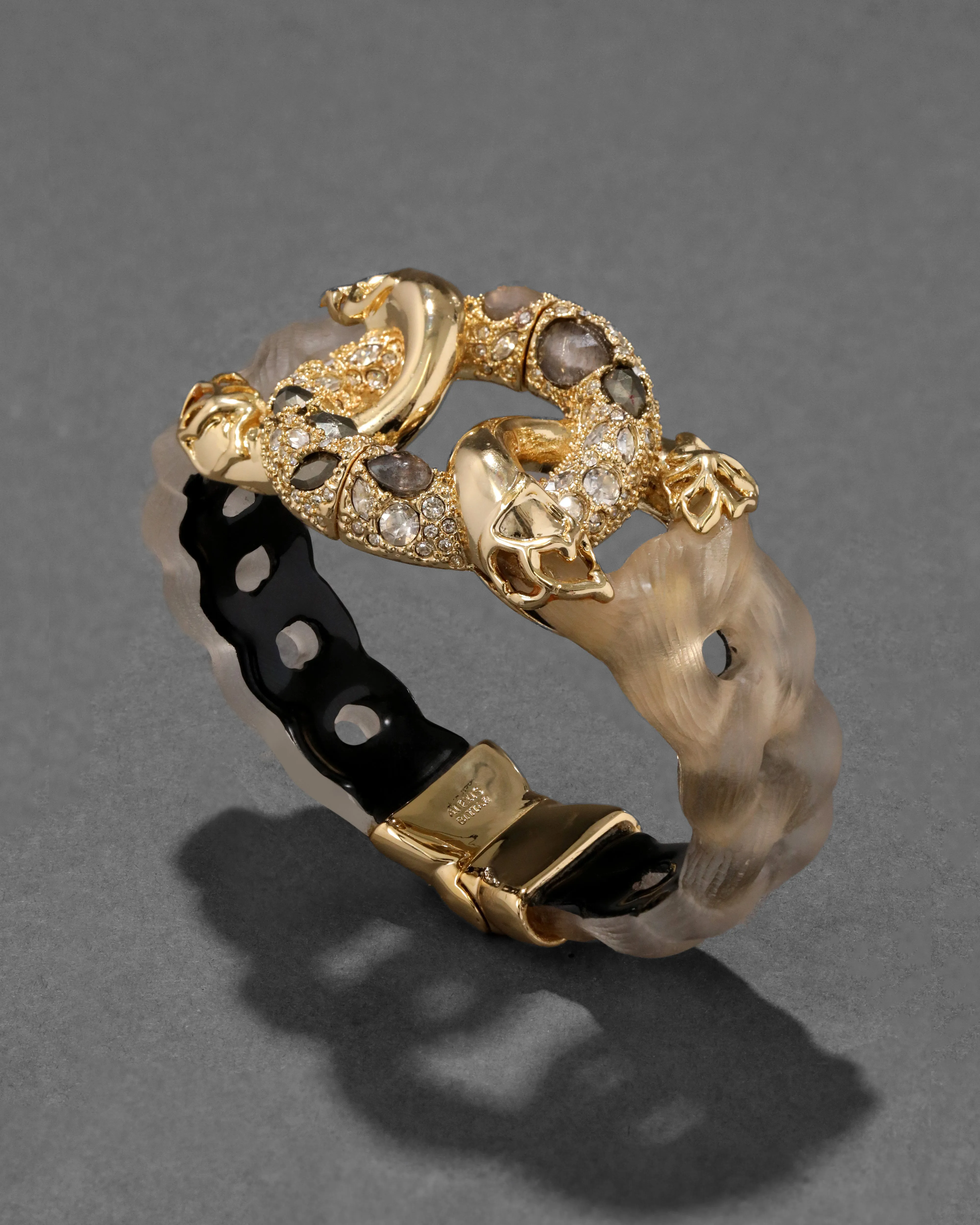 Archive Lucite Rope Link Hinge Bracelet sold by Alexis Bittar product image thumbnail 2