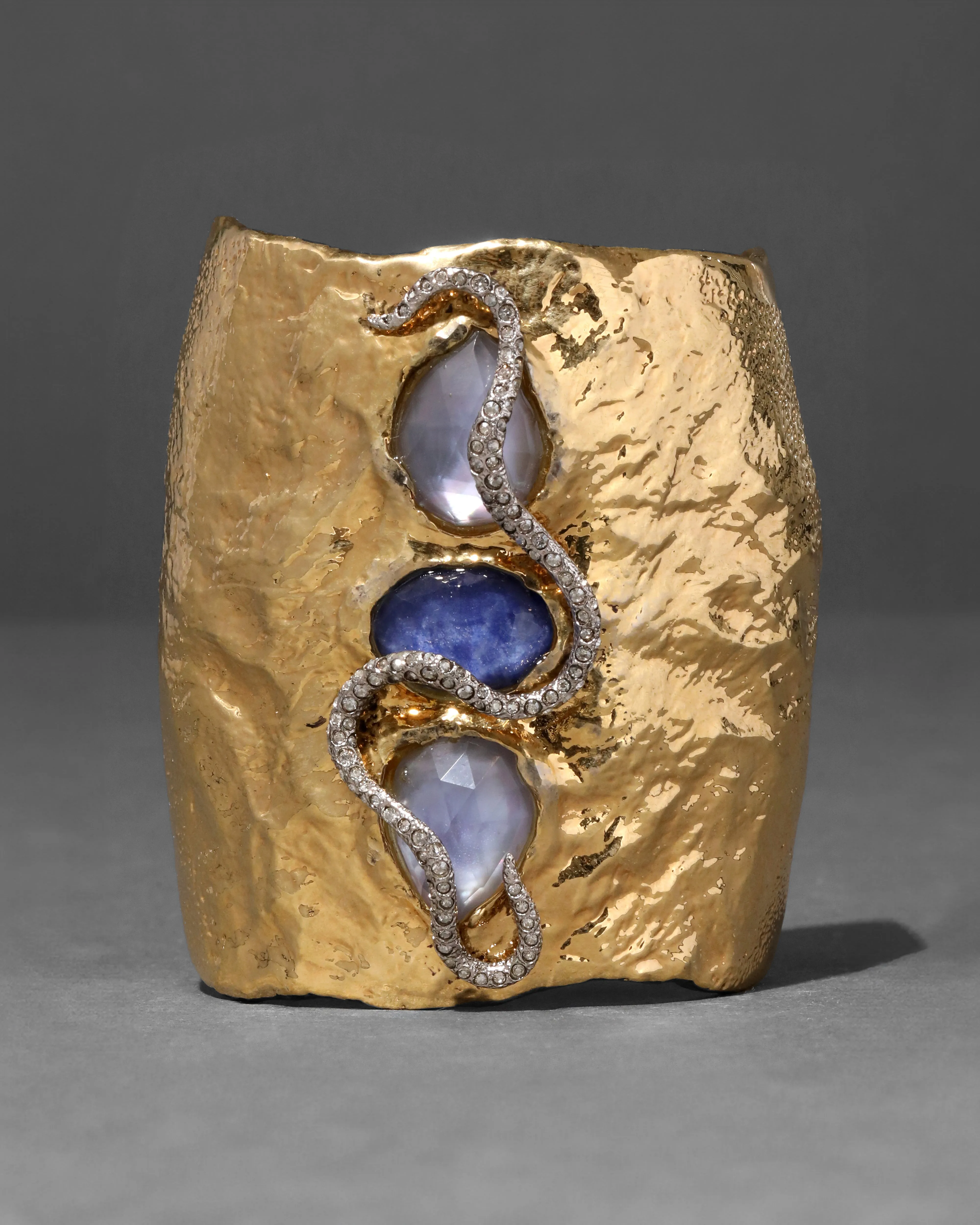Archive Slithering Vine Wide Gold Cuff Bracelet sold by Alexis Bittar