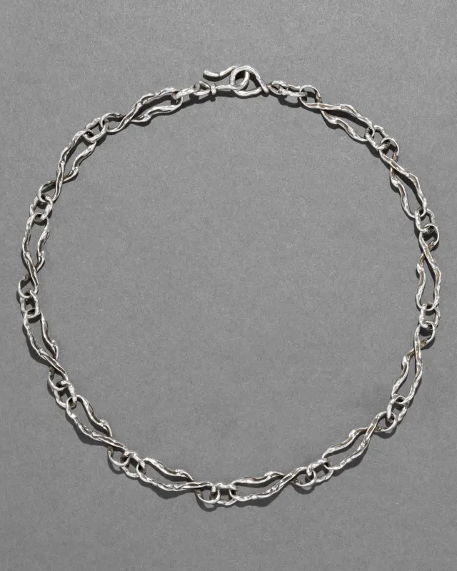 Brut Sterling Silver Twisted Short Necklace sold by Alexis Bittar
