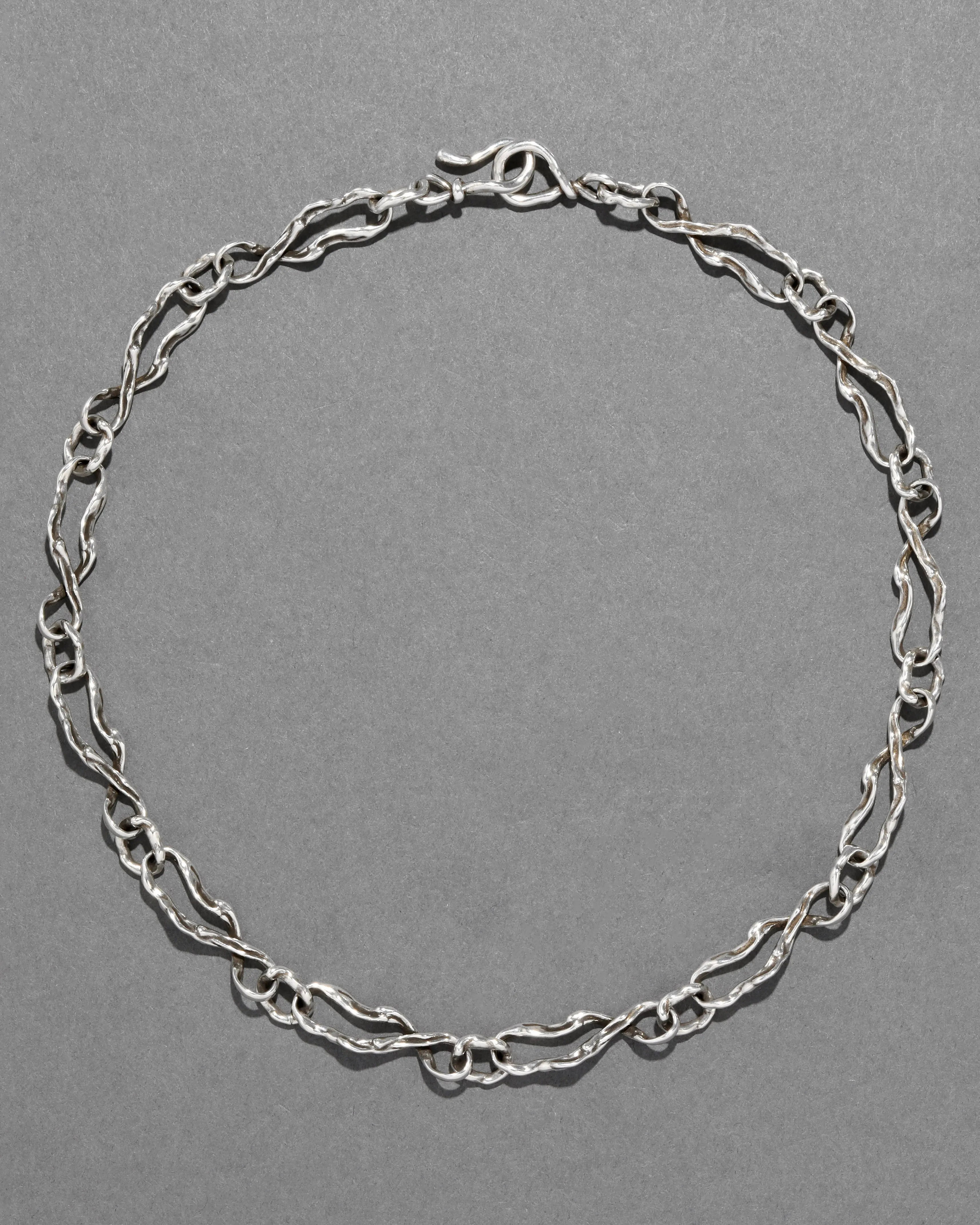 Brut Sterling Silver Twisted Short Necklace sold by Alexis Bittar