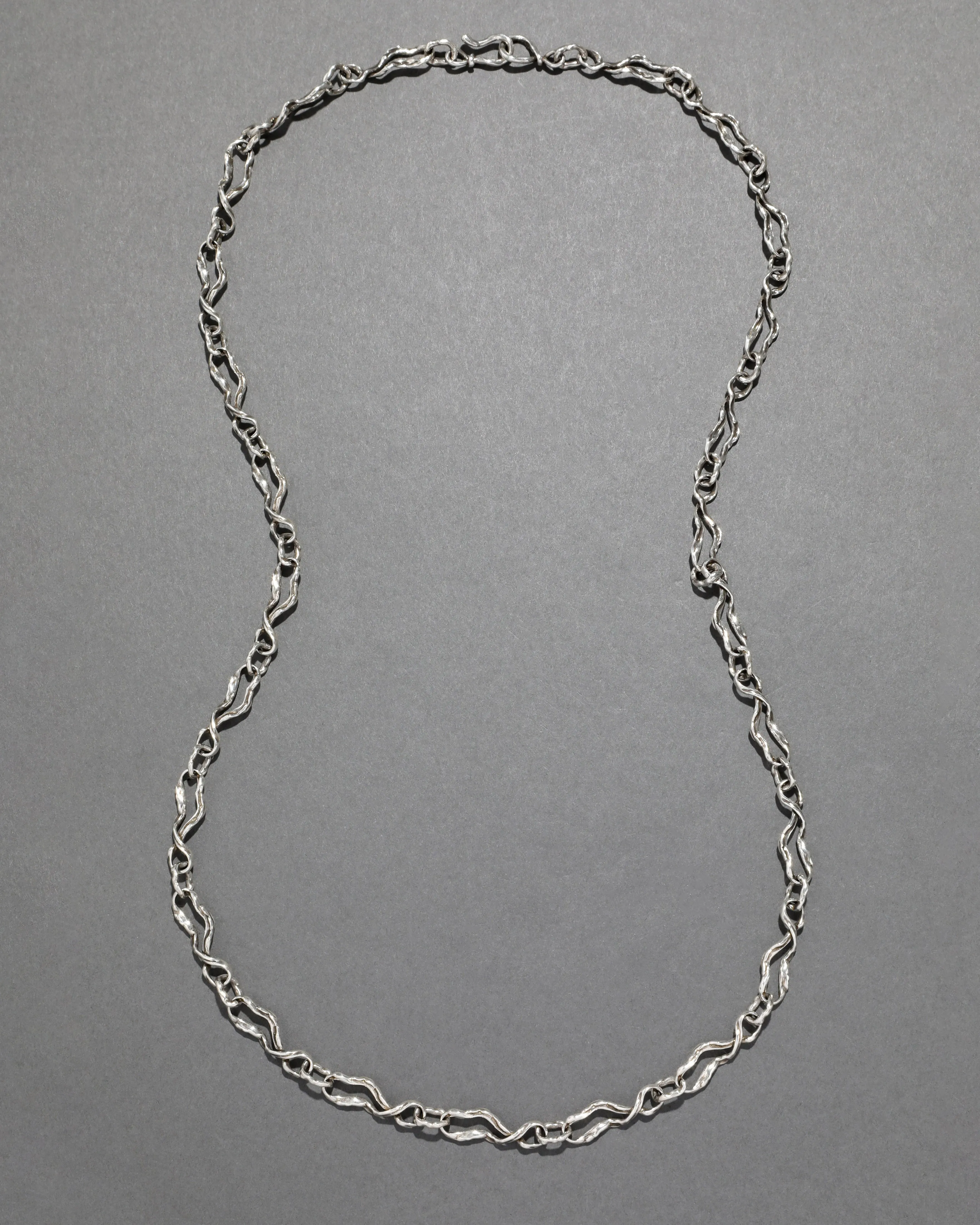 Brut Sterling Silver Twisted Long Necklace sold by Alexis Bittar product image thumbnail 2