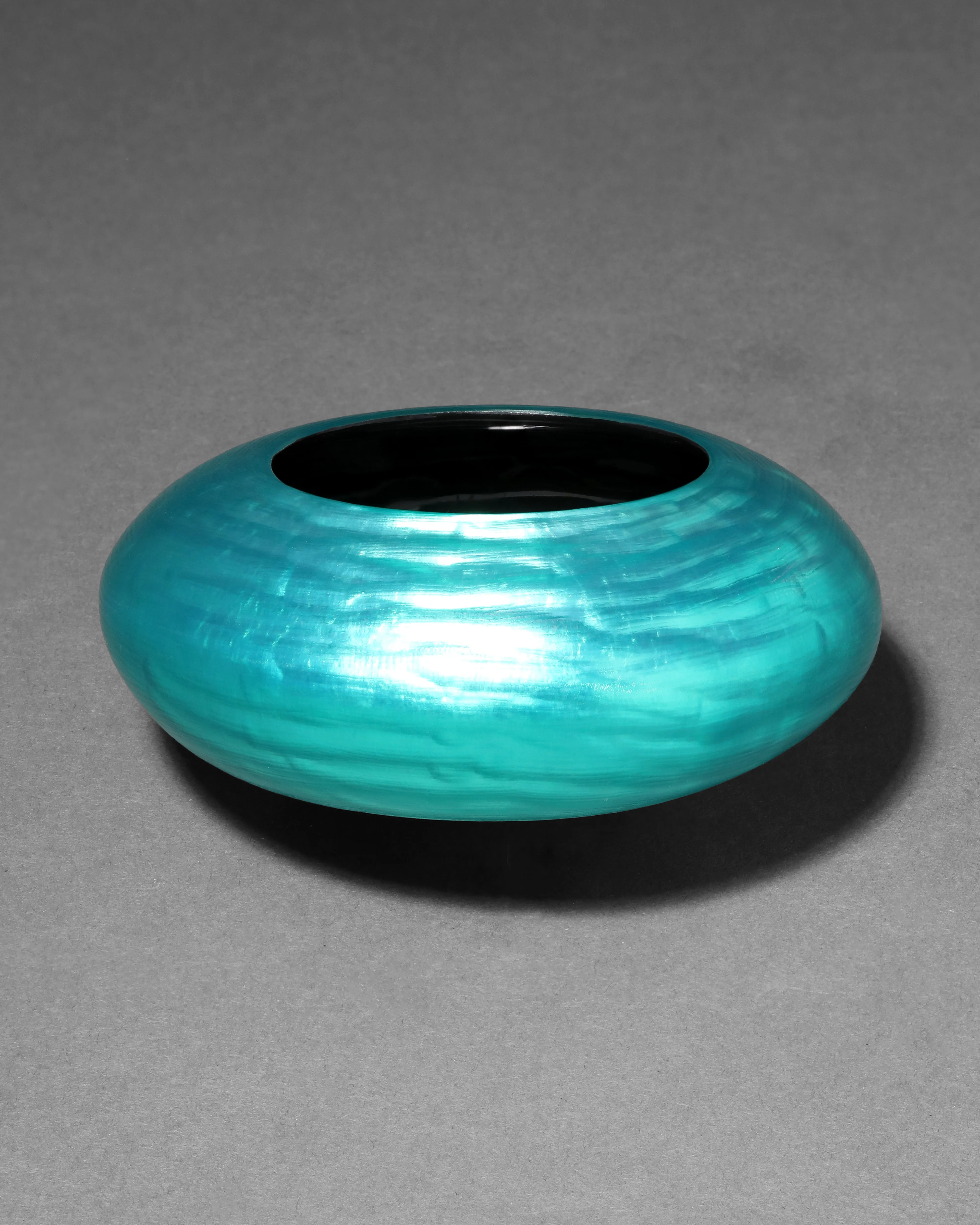 Puffy Lucite Bangle Bracelet- Caspian Sea sold by Alexis Bittar