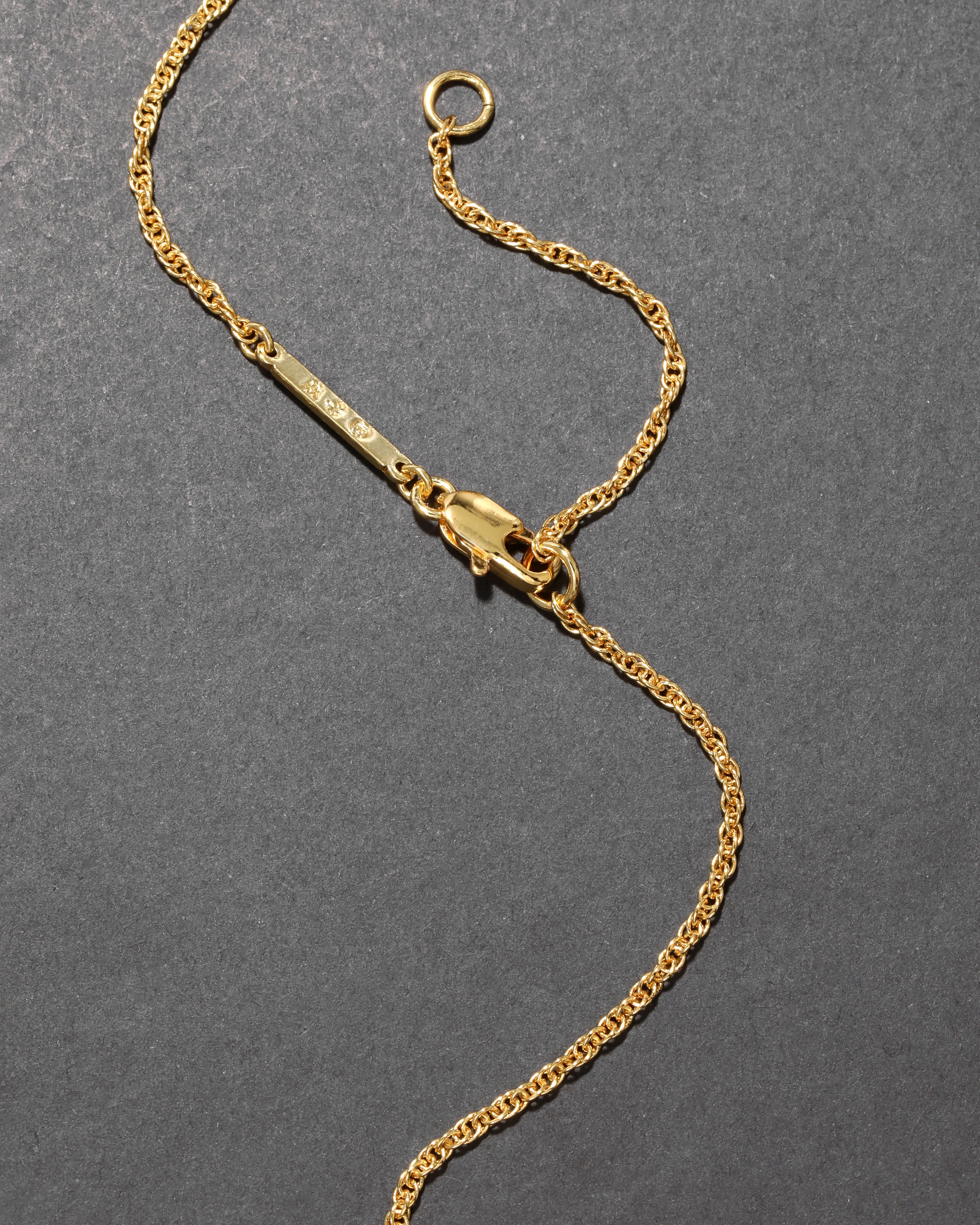 Molten Gold Crystal Station Necklace sold by Alexis Bittar product image thumbnail 4