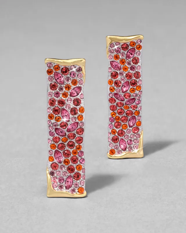 Solanales Crystal Wave Post Earring- Candy sold by Alexis Bittar