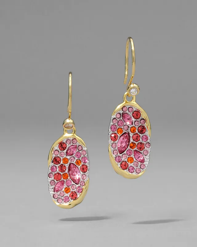 Solanales Crystal Oval Drop Earring- Candy sold by Alexis Bittar