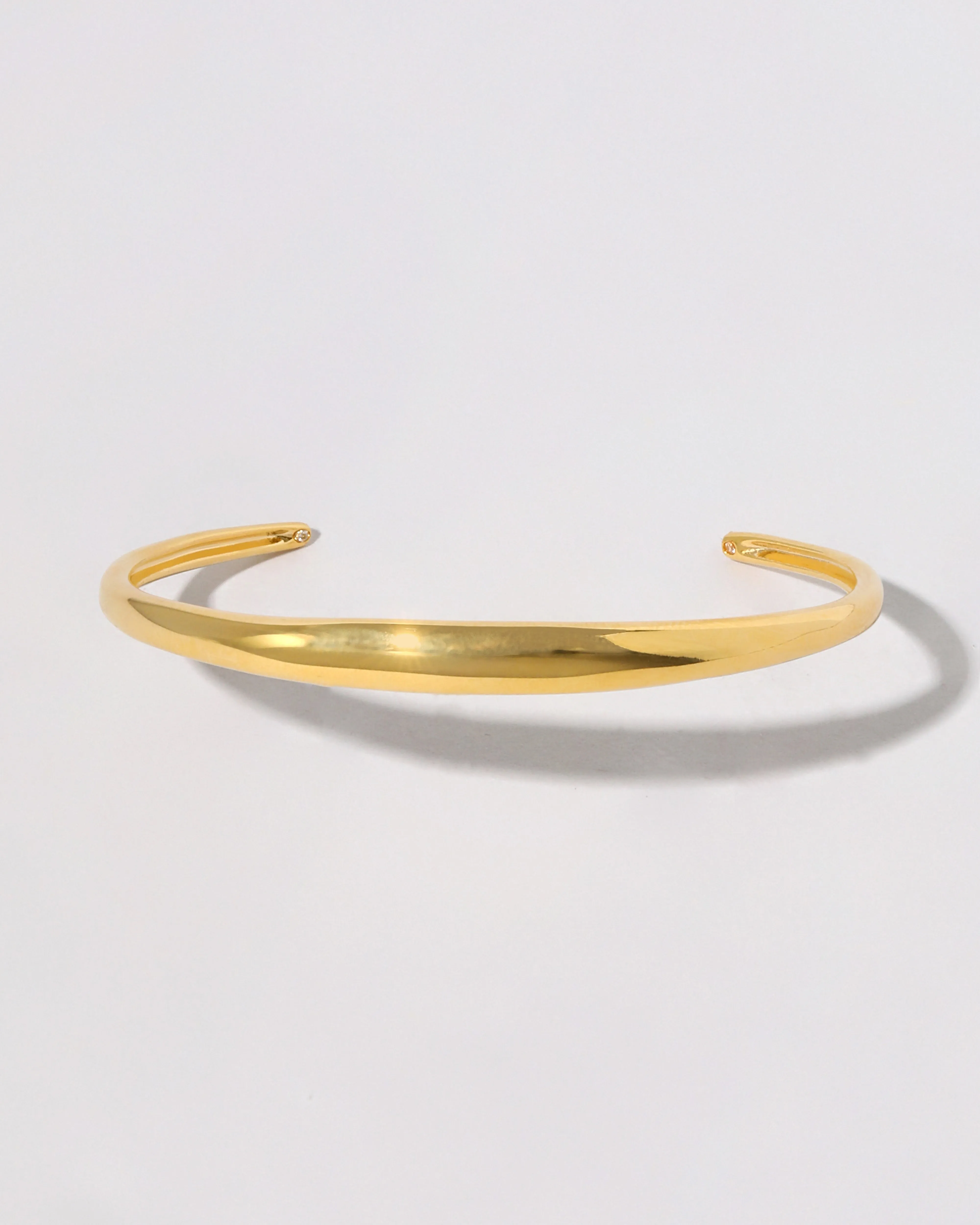 Molten Gold Skinny Cuff Bracelet sold by Alexis Bittar product image thumbnail 4