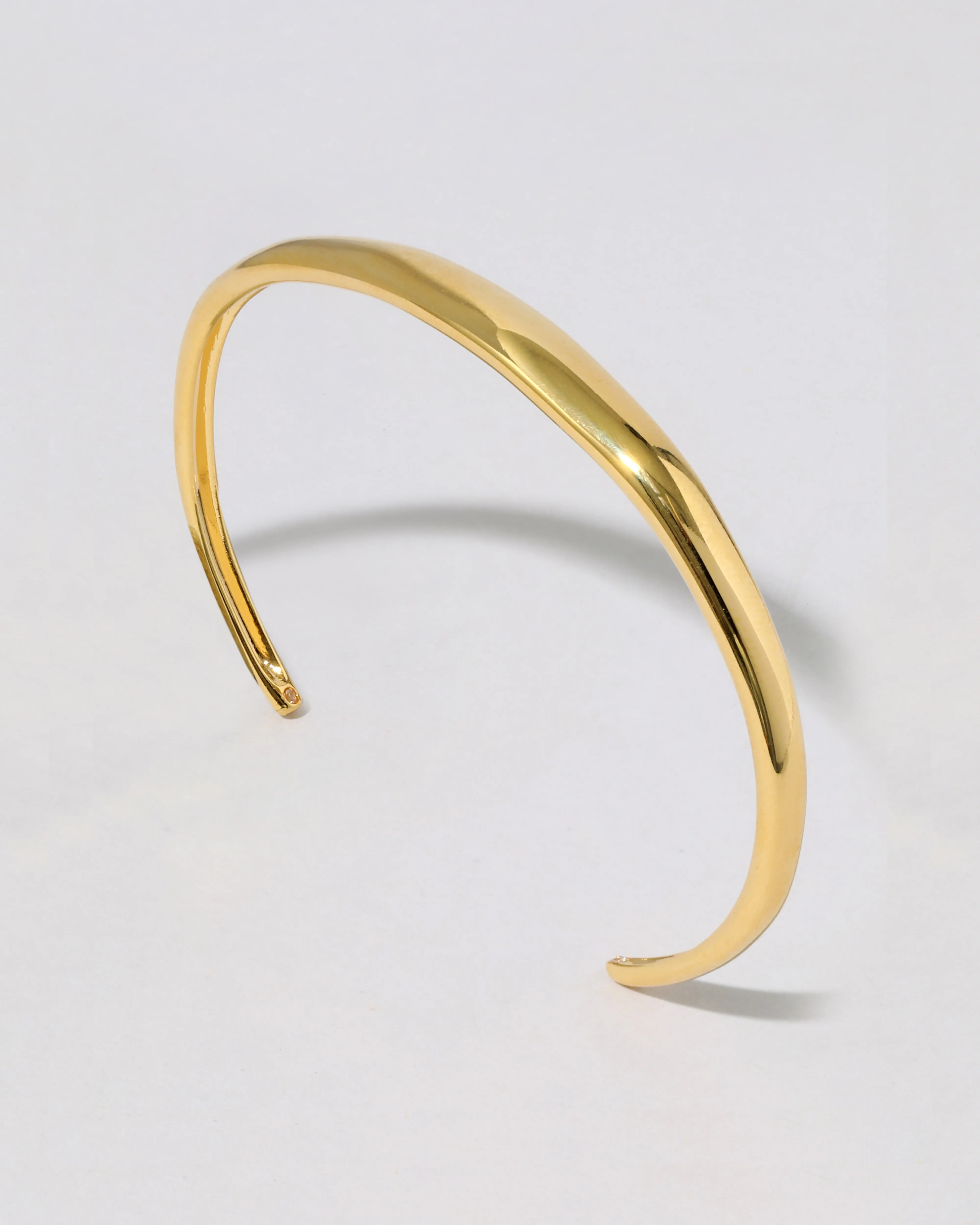 Molten Gold Skinny Cuff Bracelet sold by Alexis Bittar