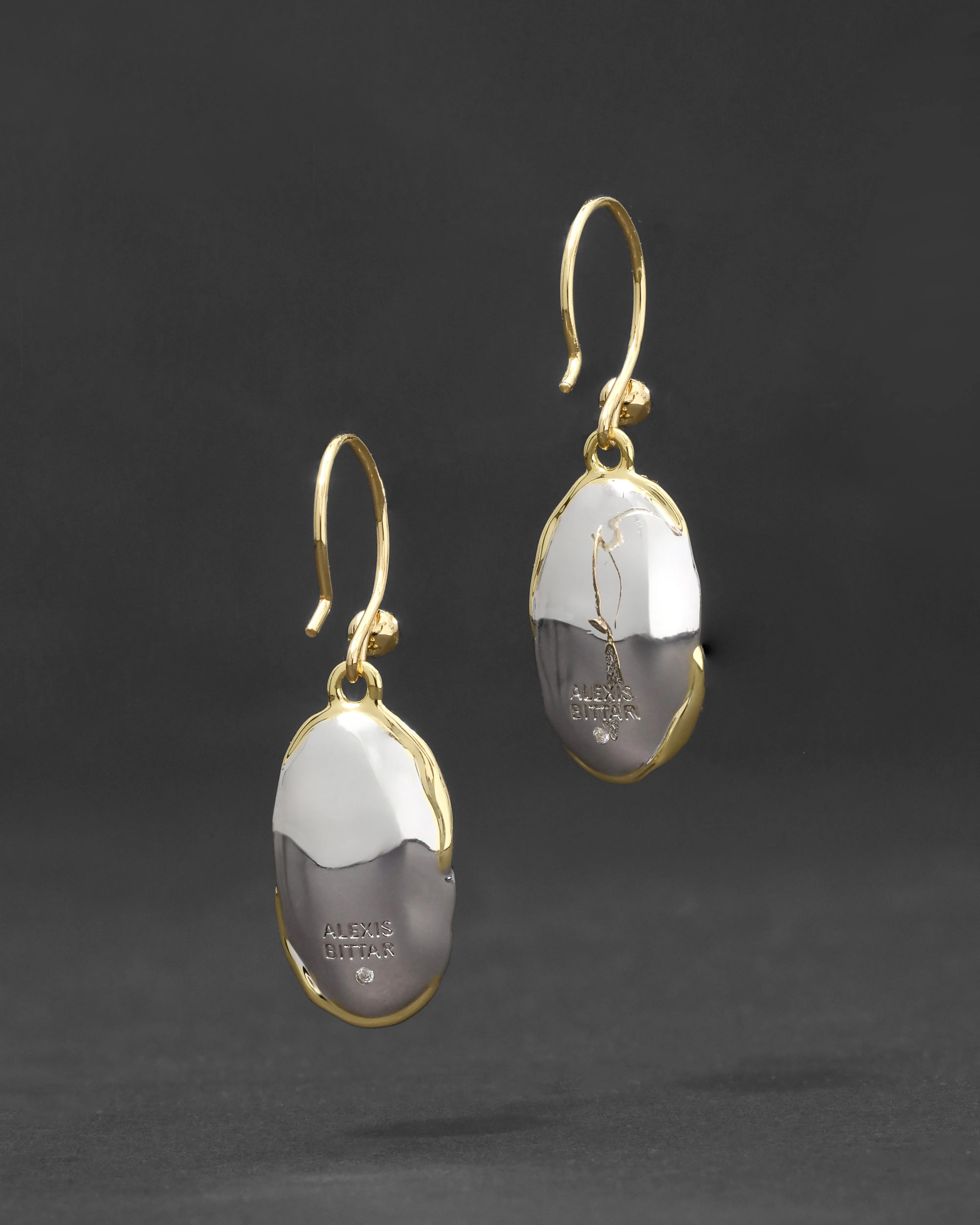 Solanales Crystal Oval Drop Earring sold by Alexis Bittar product image thumbnail 3