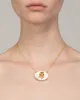 Valor Lion Cameo Pendant Necklace- White Mother of Pearl sold by Alexis Bittar