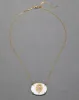 Valor Lion Cameo Pendant Necklace- White Mother of Pearl sold by Alexis Bittar