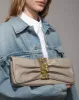Gold Ribbon Convertible Shoulder Bag- Warm Grey sold by Alexis Bittar