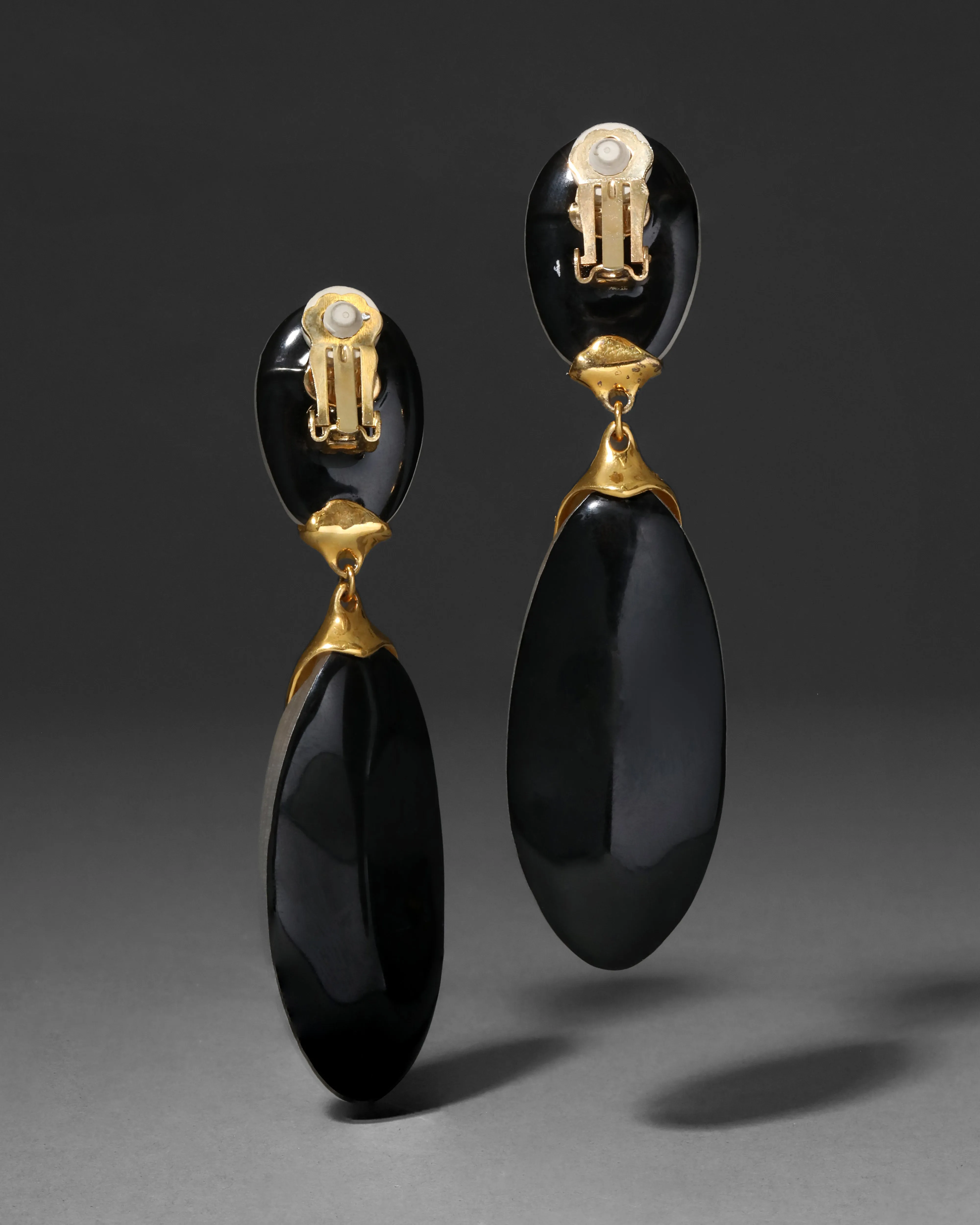 Archive Molten Lucite Large Drop Clip Earring sold by Alexis Bittar product image thumbnail 2