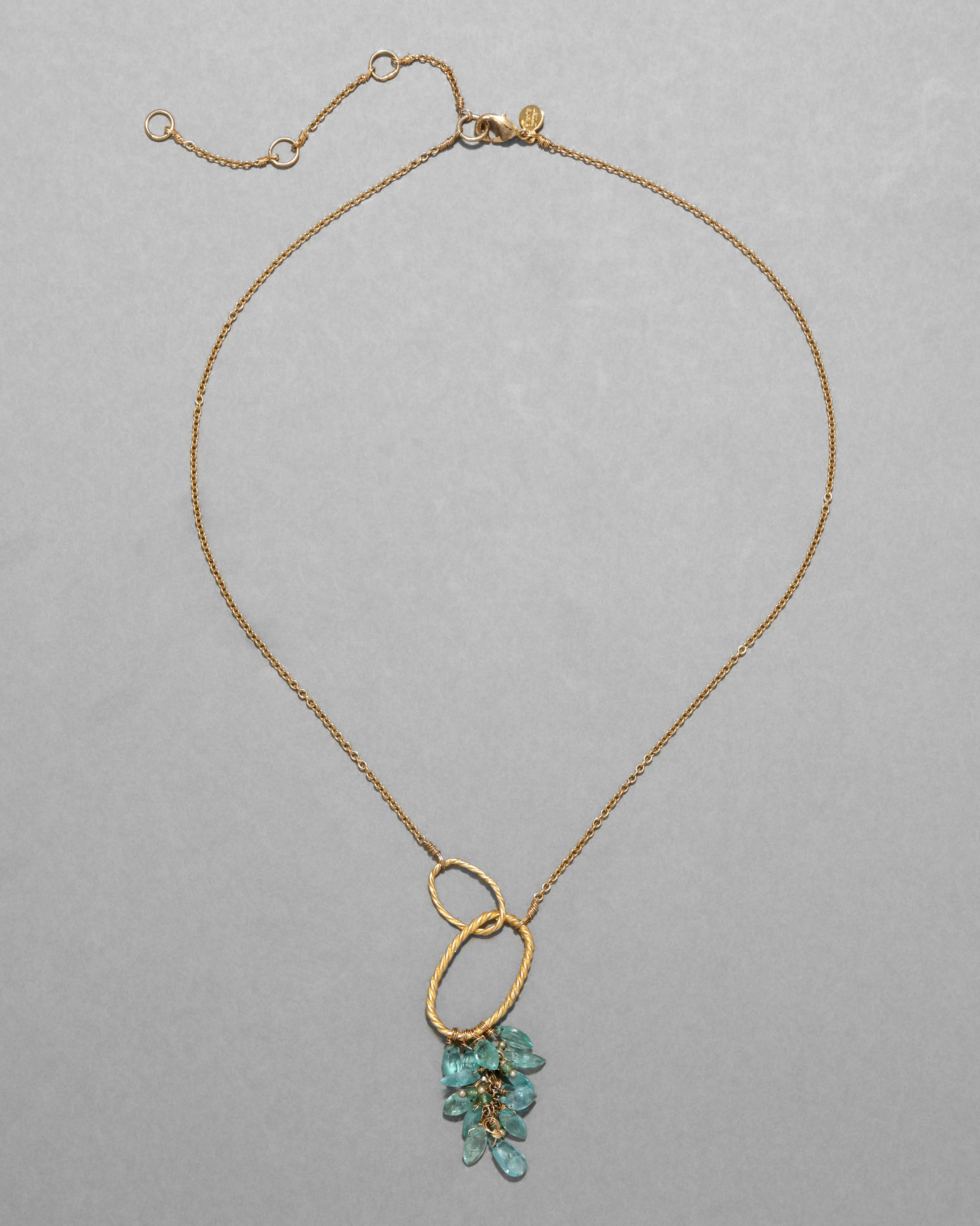Archive Apatite Beaded Link Necklace sold by Alexis Bittar product image thumbnail 2