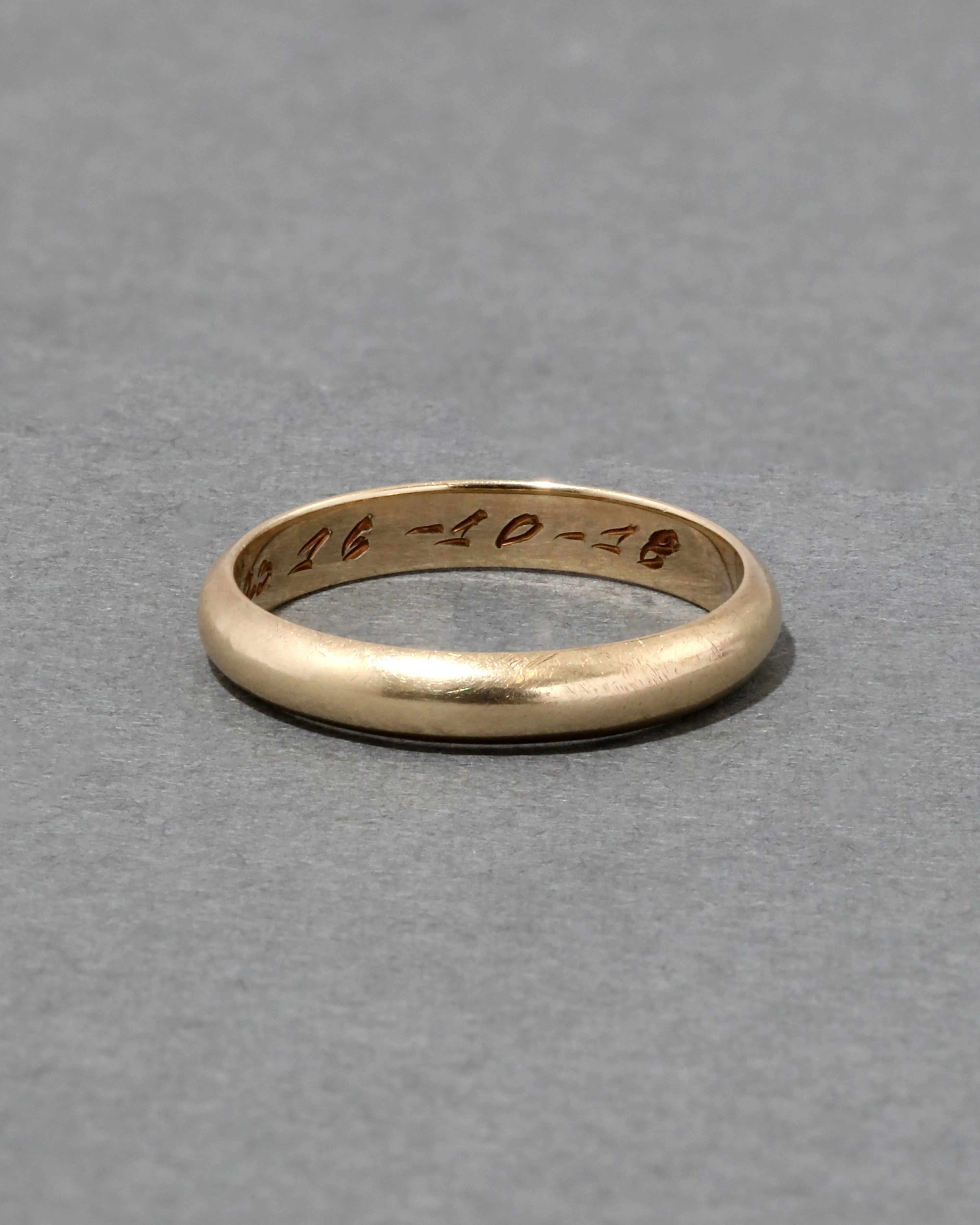 Vintage 14k Gold Band Ring 2 sold by Alexis Bittar product image thumbnail 3