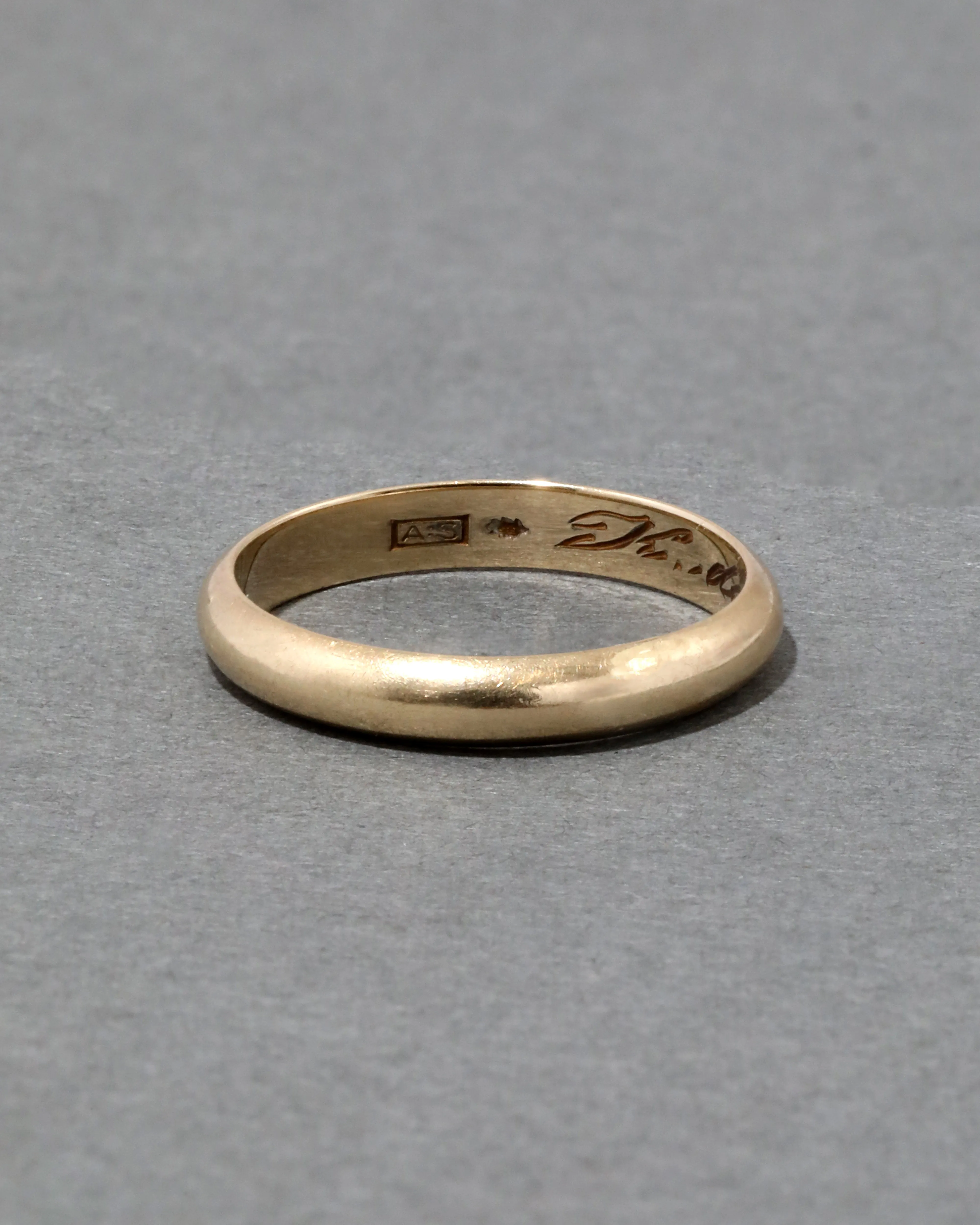 Vintage 14k Gold Band Ring 2 sold by Alexis Bittar product image thumbnail 4
