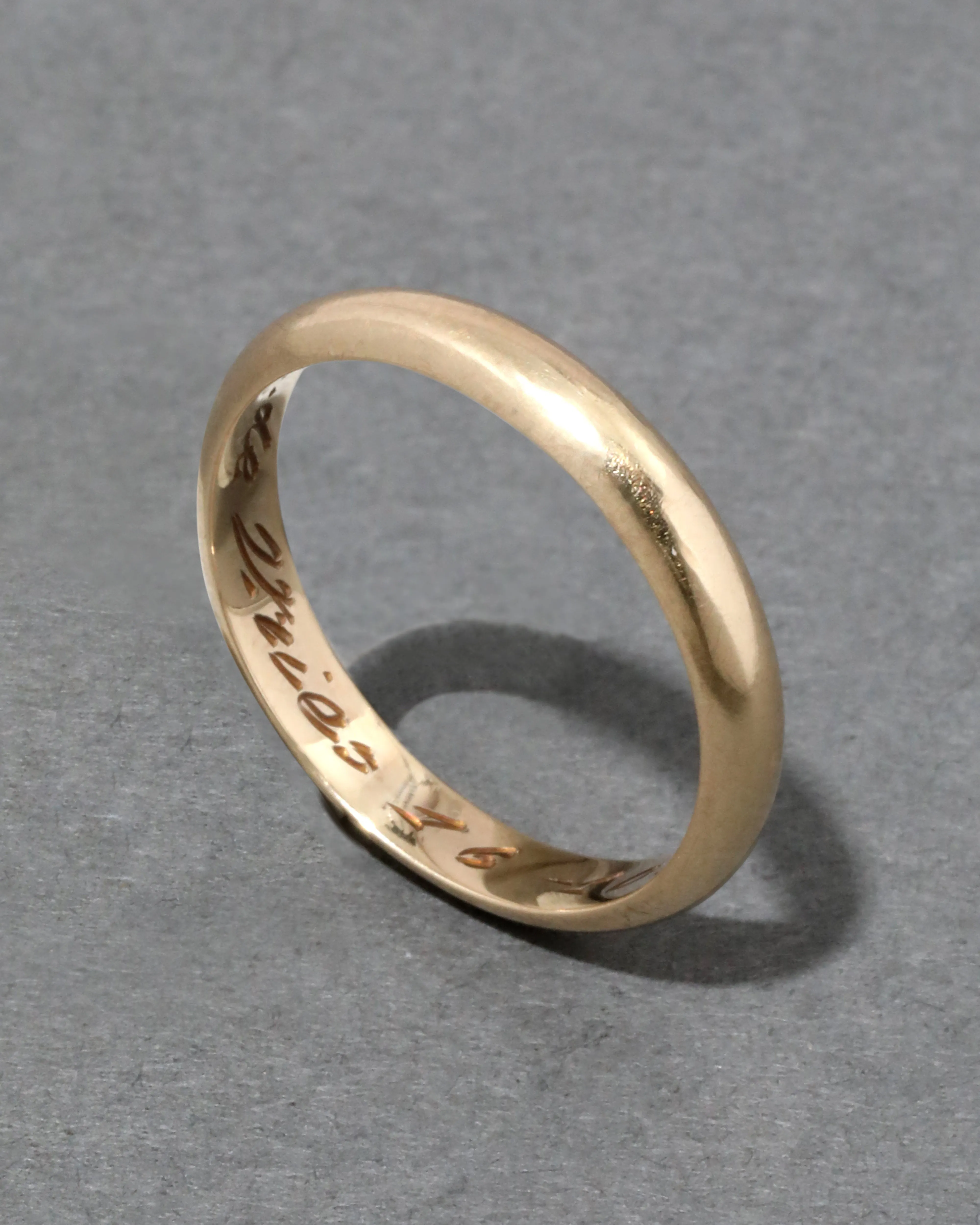 Vintage 14k Gold Band Ring 2 sold by Alexis Bittar