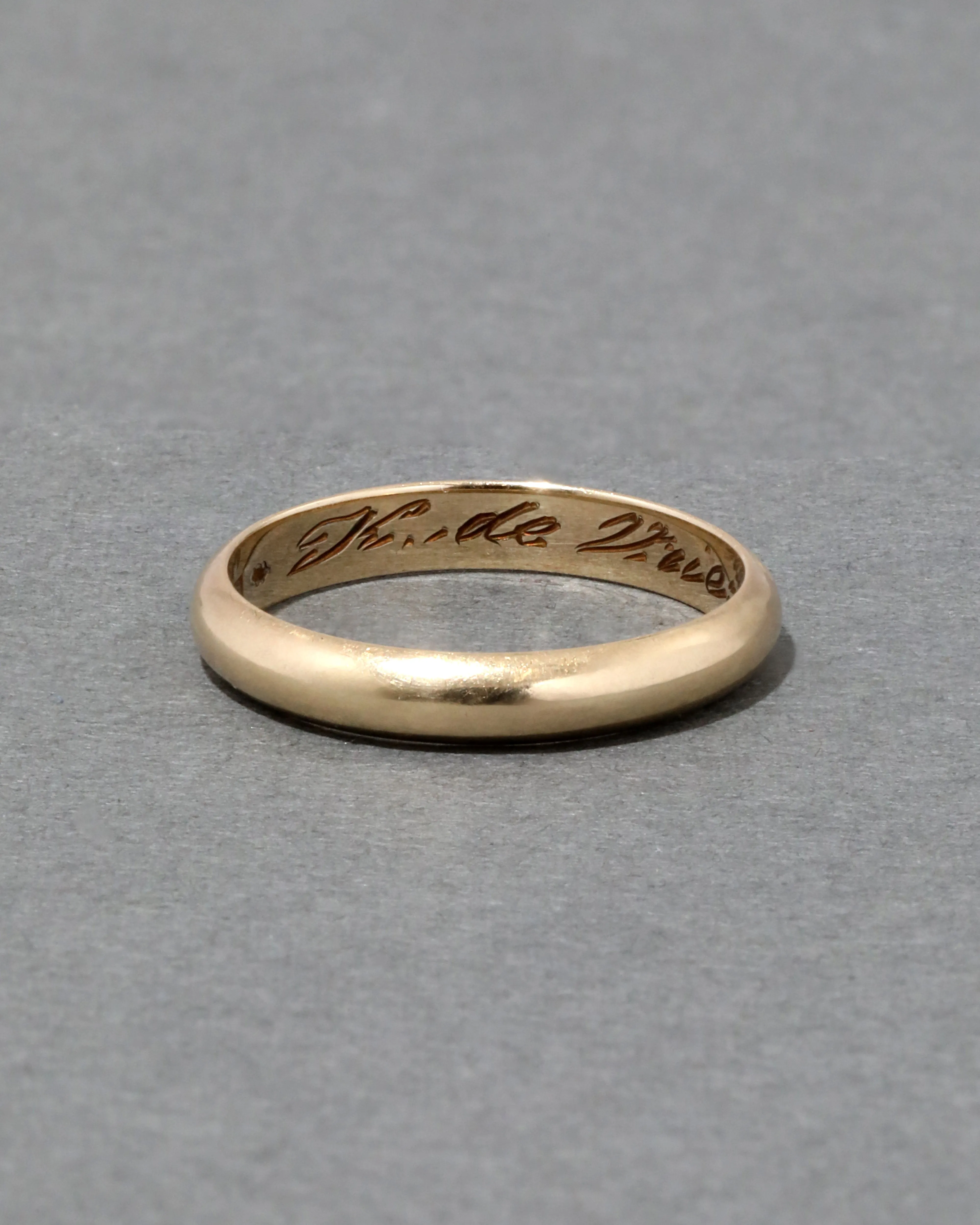 Vintage 14k Gold Band Ring 2 sold by Alexis Bittar product image thumbnail 2