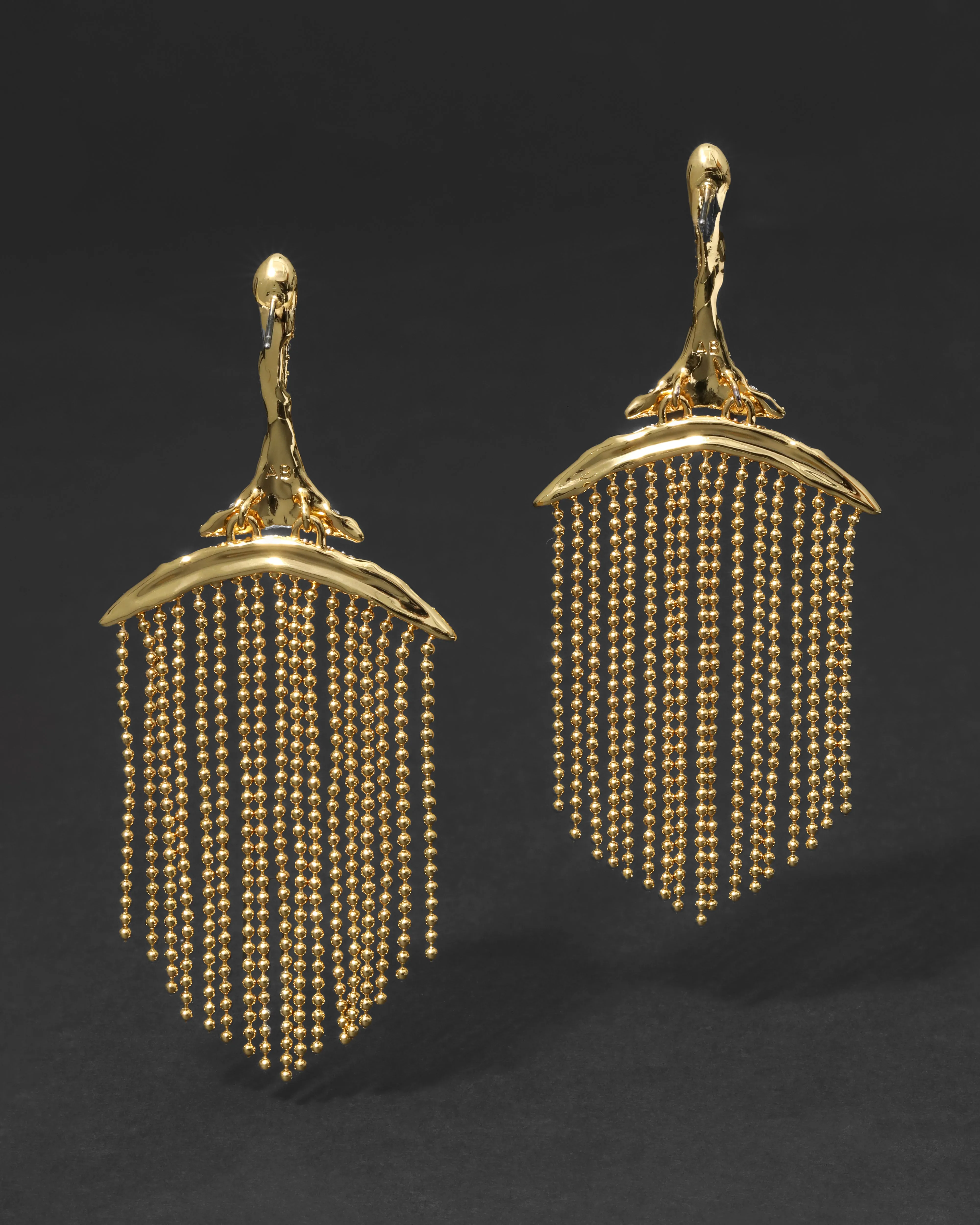 Solanales Crystal Fringe Chandelier Earring sold by Alexis Bittar product image thumbnail 4