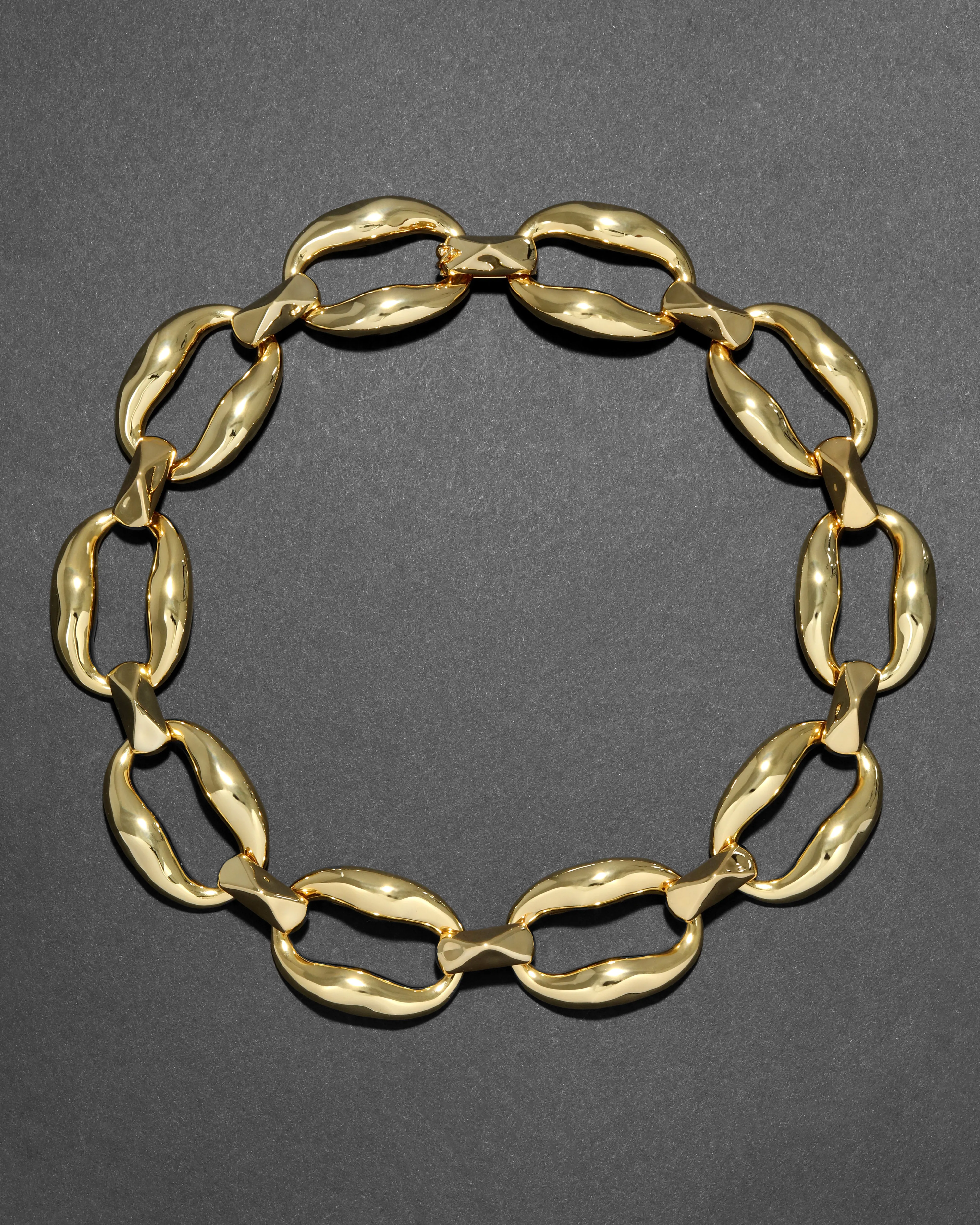 Molten Gold Link Necklace sold by Alexis Bittar