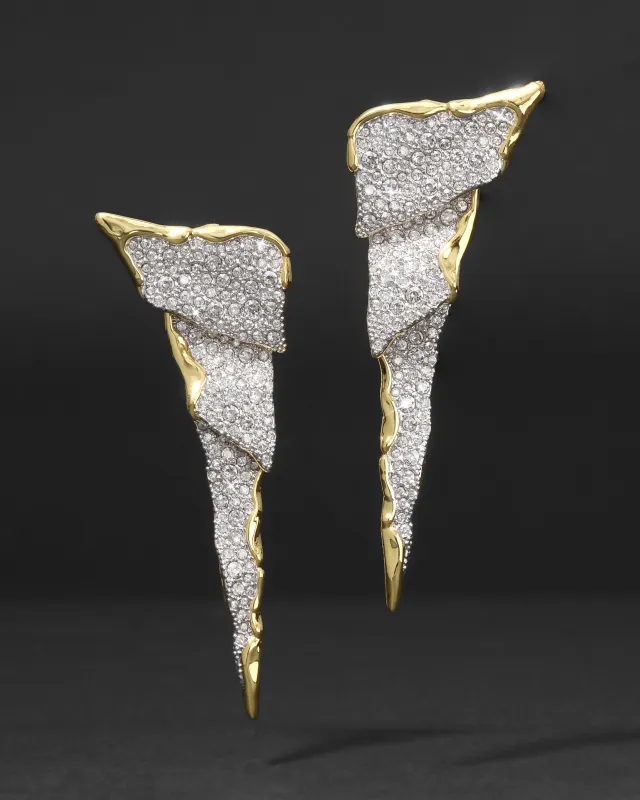 Solanales Crystal Cascade Post Earring sold by Alexis Bittar