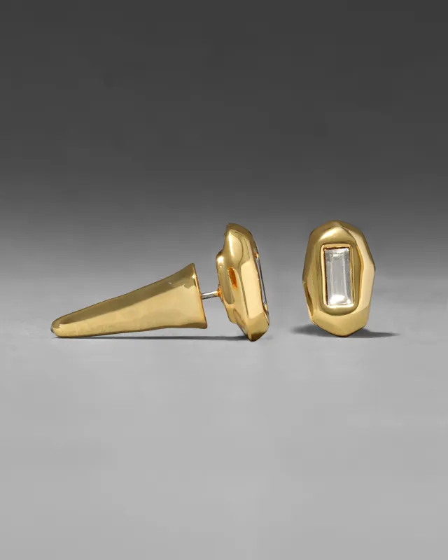 Crystal Spear Front Back Stud Earring sold by Alexis Bittar