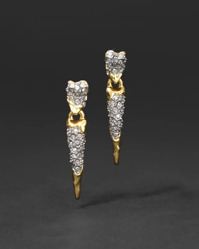 Solanales Crystal Spear Drop Earring sold by Alexis Bittar