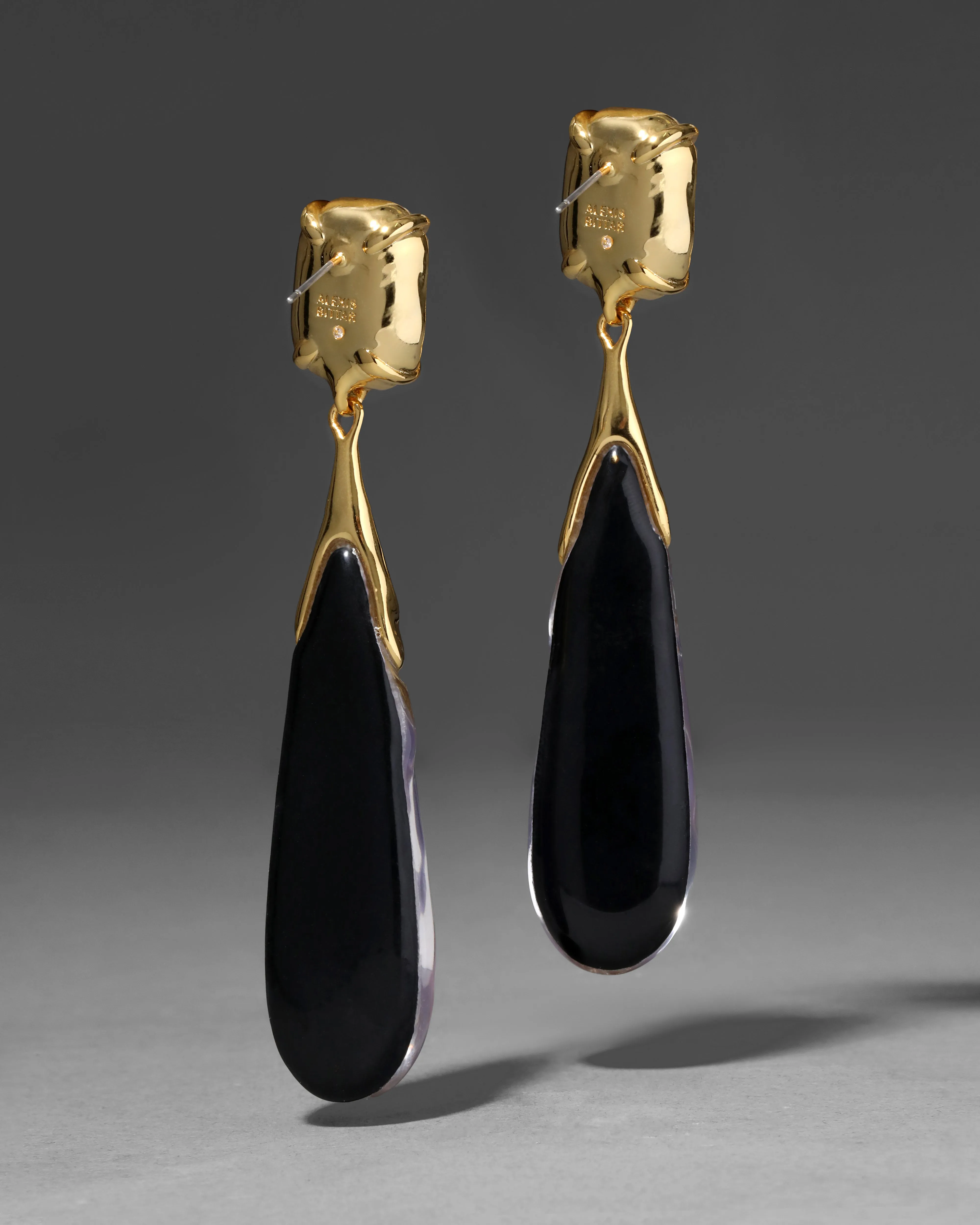 Bonbon Crystal Large Teardrop Earring- Aurora sold by Alexis Bittar product image thumbnail 3