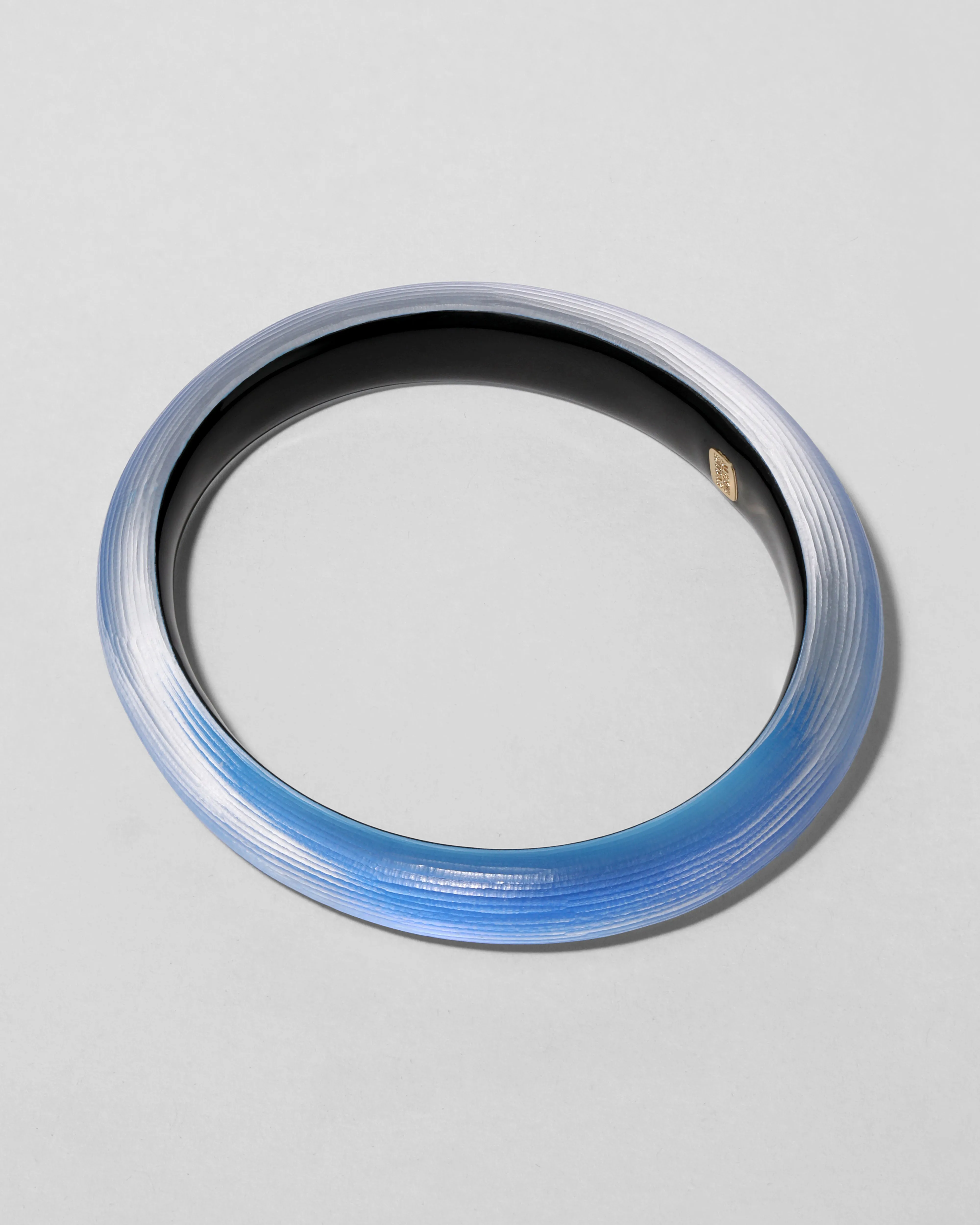 Lucite Skinny Bangle Bracelet- Hyacinth sold by Alexis Bittar product image thumbnail 3