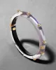 Crystal Studded Lucite Hinge Bracelet- Aurora sold by Alexis Bittar