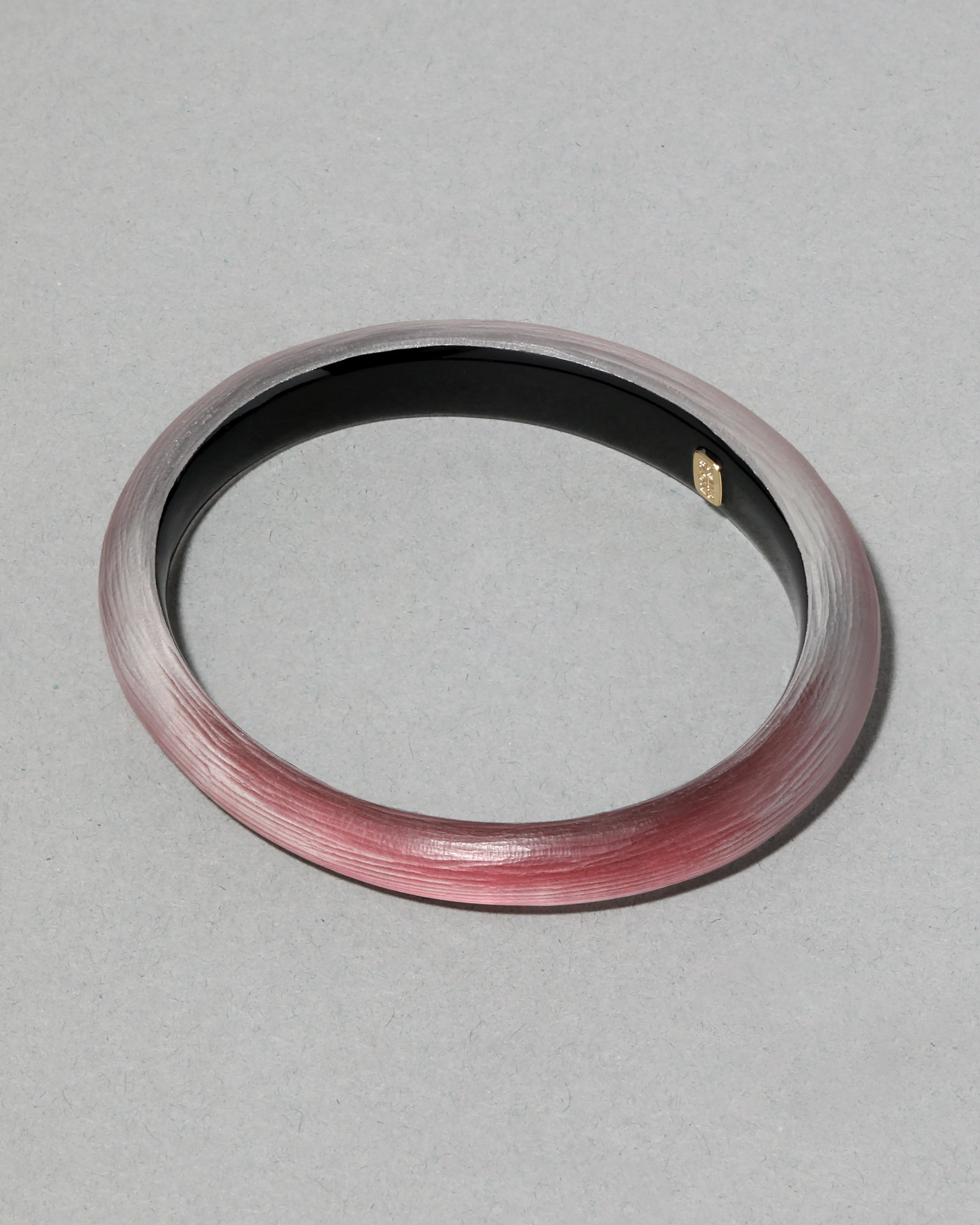 Lucite Skinny Bangle Bracelet- Merlot sold by Alexis Bittar product image thumbnail 4