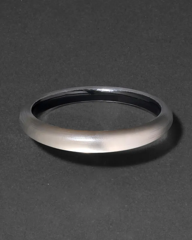 Lucite Skinny Bangle Bracelet- Warm Grey sold by Alexis Bittar