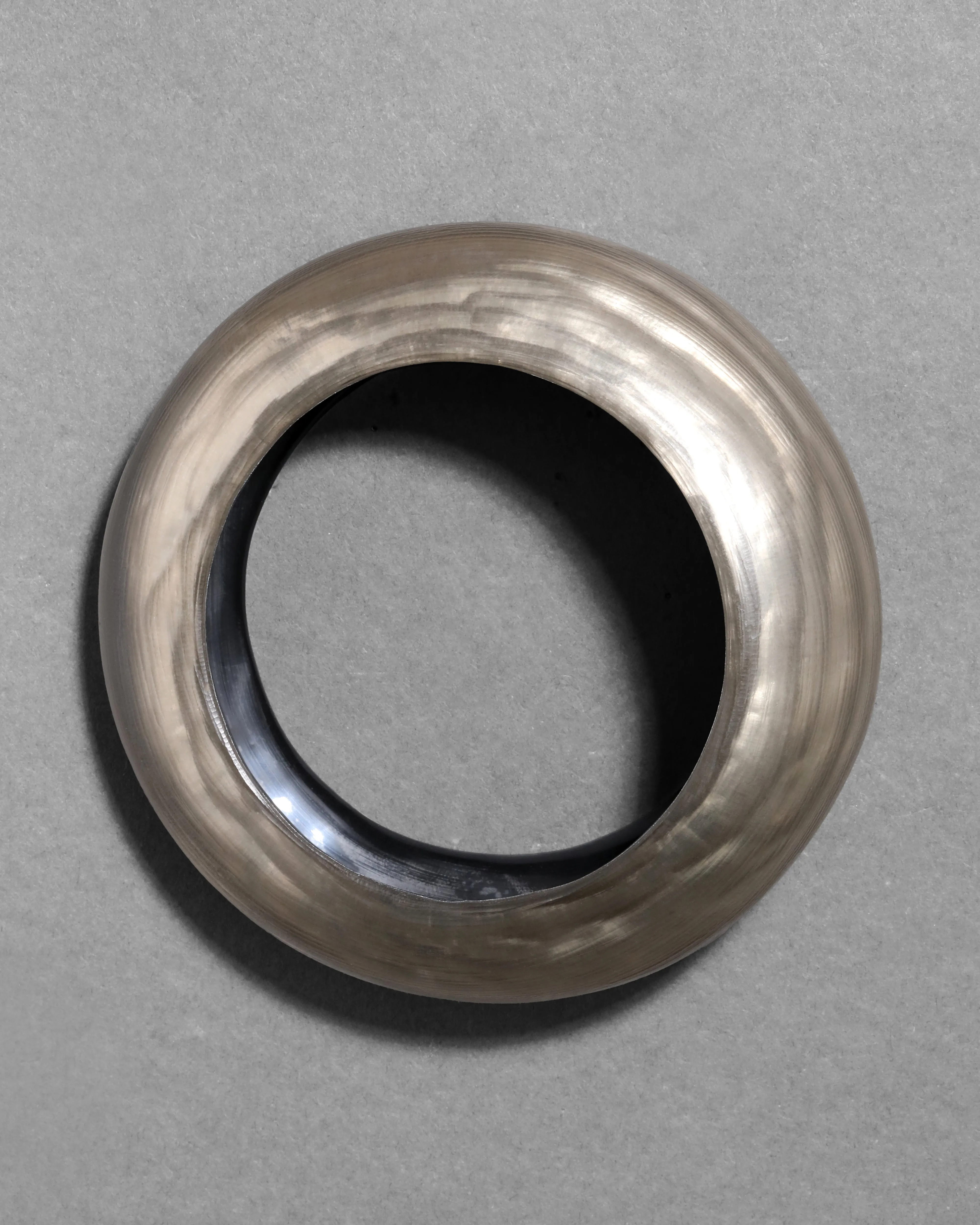 Puffy Lucite Tapered Bangle Bracelet- Warm Grey sold by Alexis Bittar product image thumbnail 5