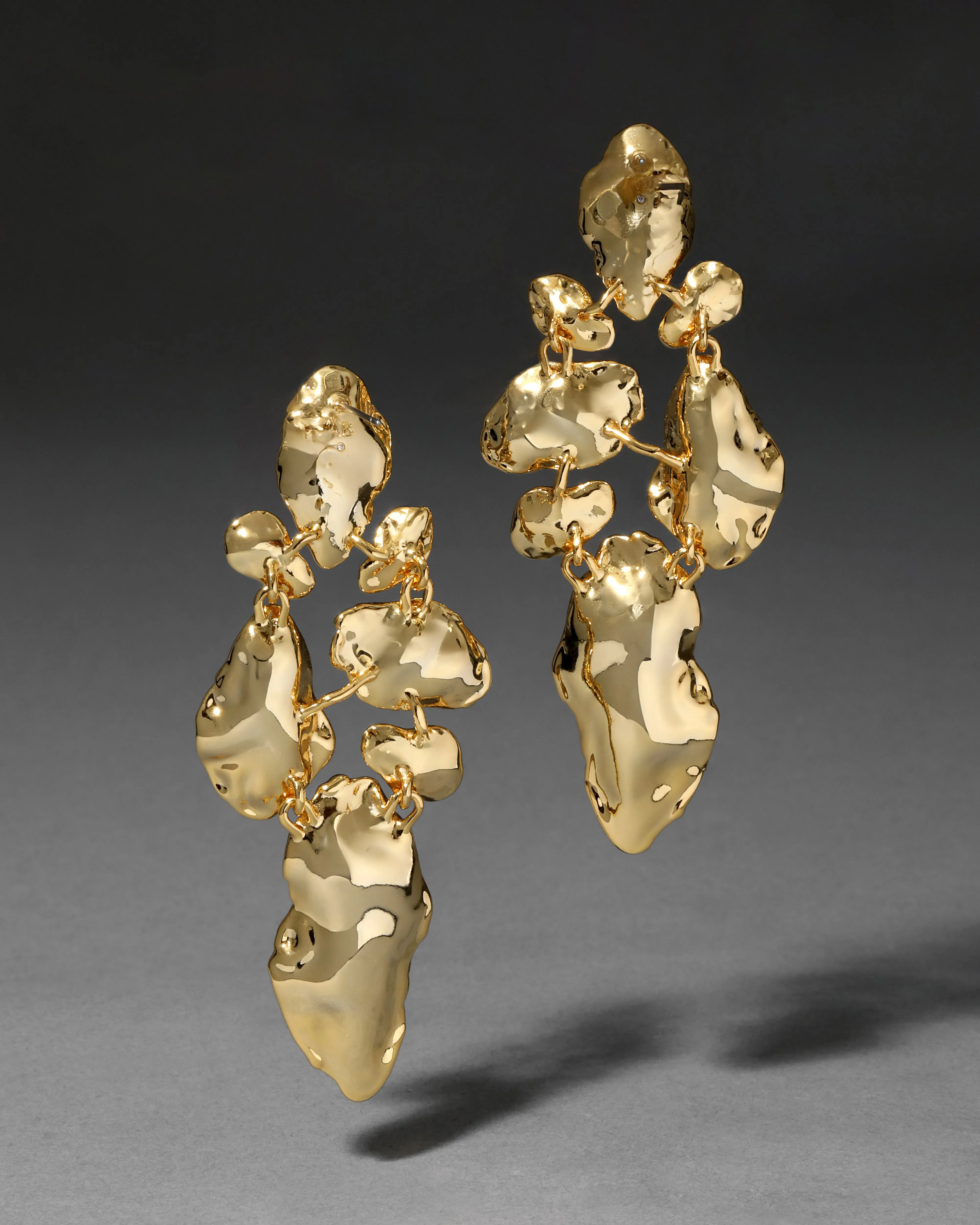 Brut Gold Mosaic Earring sold by Alexis Bittar product image thumbnail 4