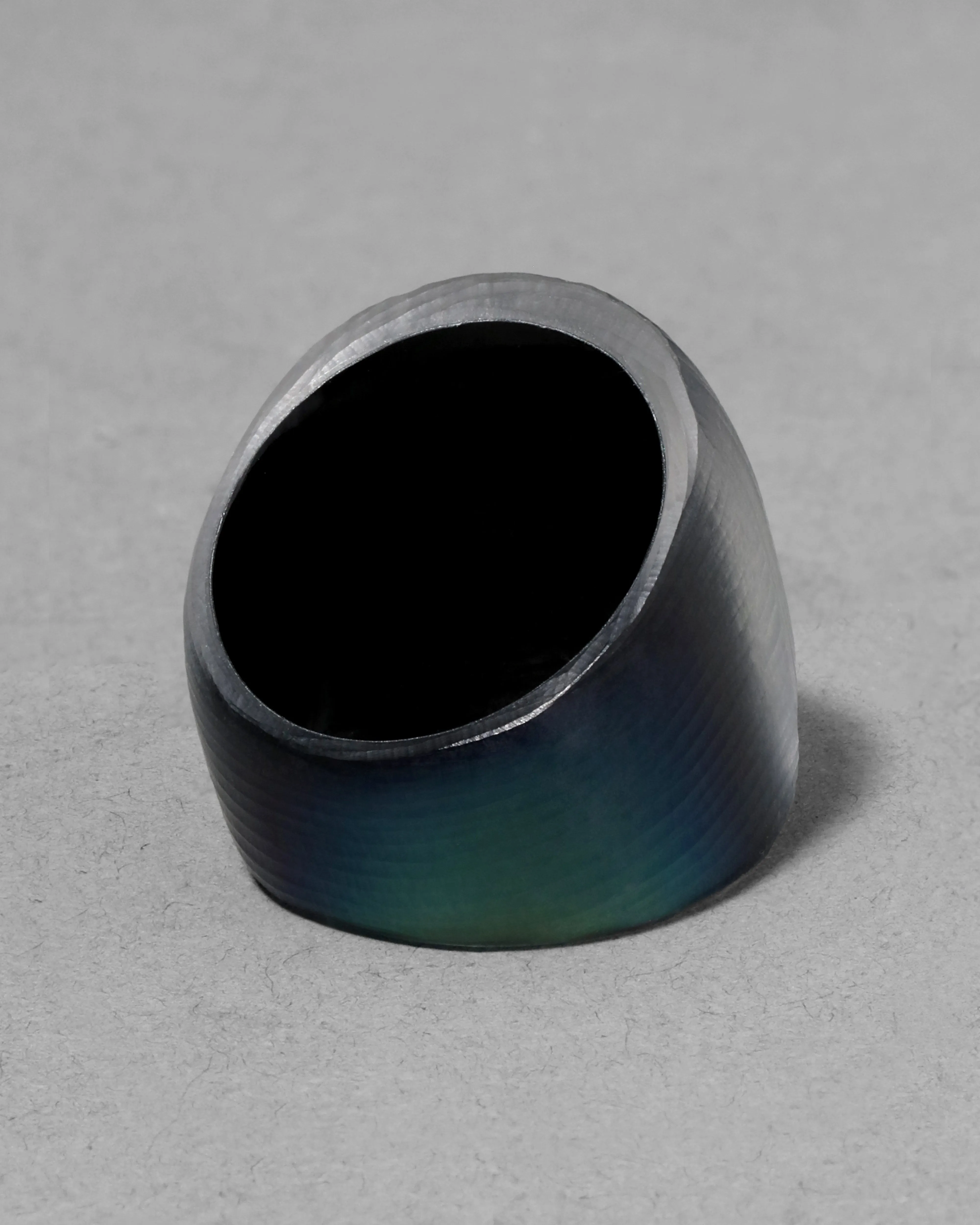 Lucite Block Ring- Black Beetle sold by Alexis Bittar product image thumbnail 4