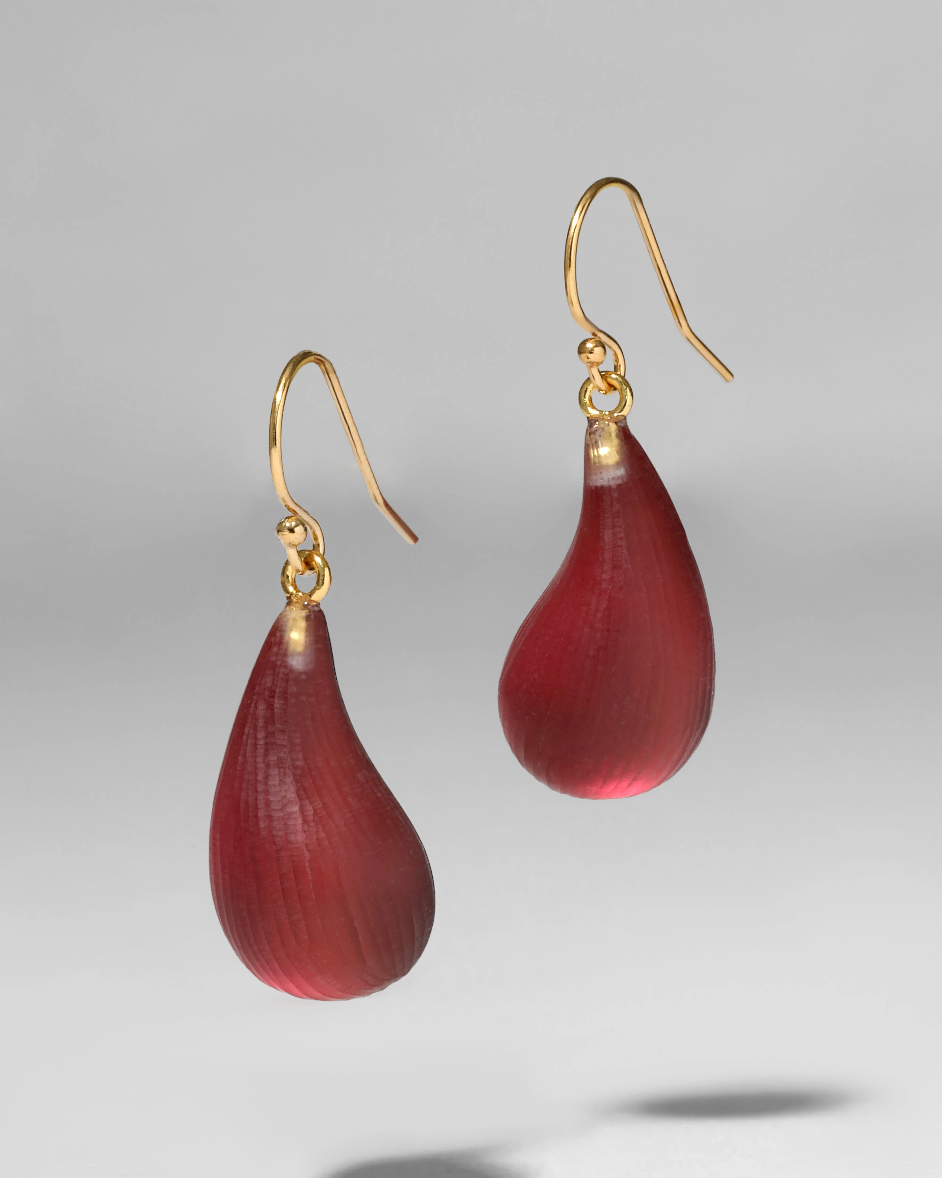 Lucite Dewdrop Earring- Merlot sold by Alexis Bittar