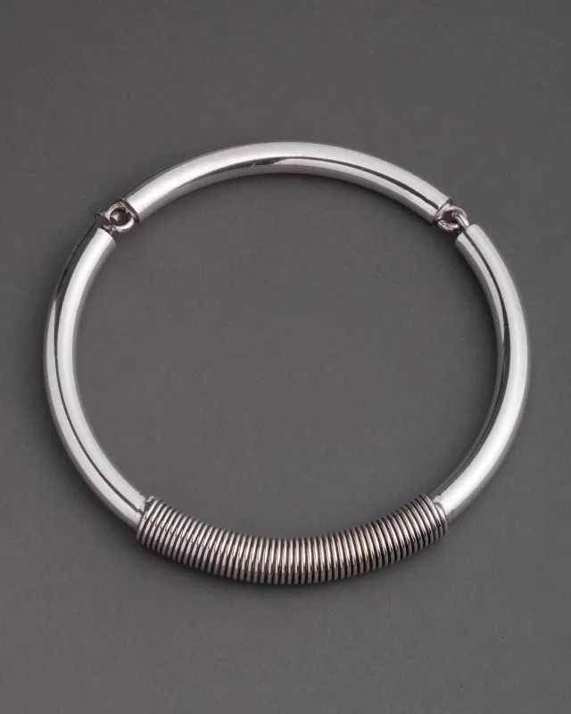 Vintage 1970s Sterling Silver Alfred Karram Handmade Choker sold by Alexis Bittar