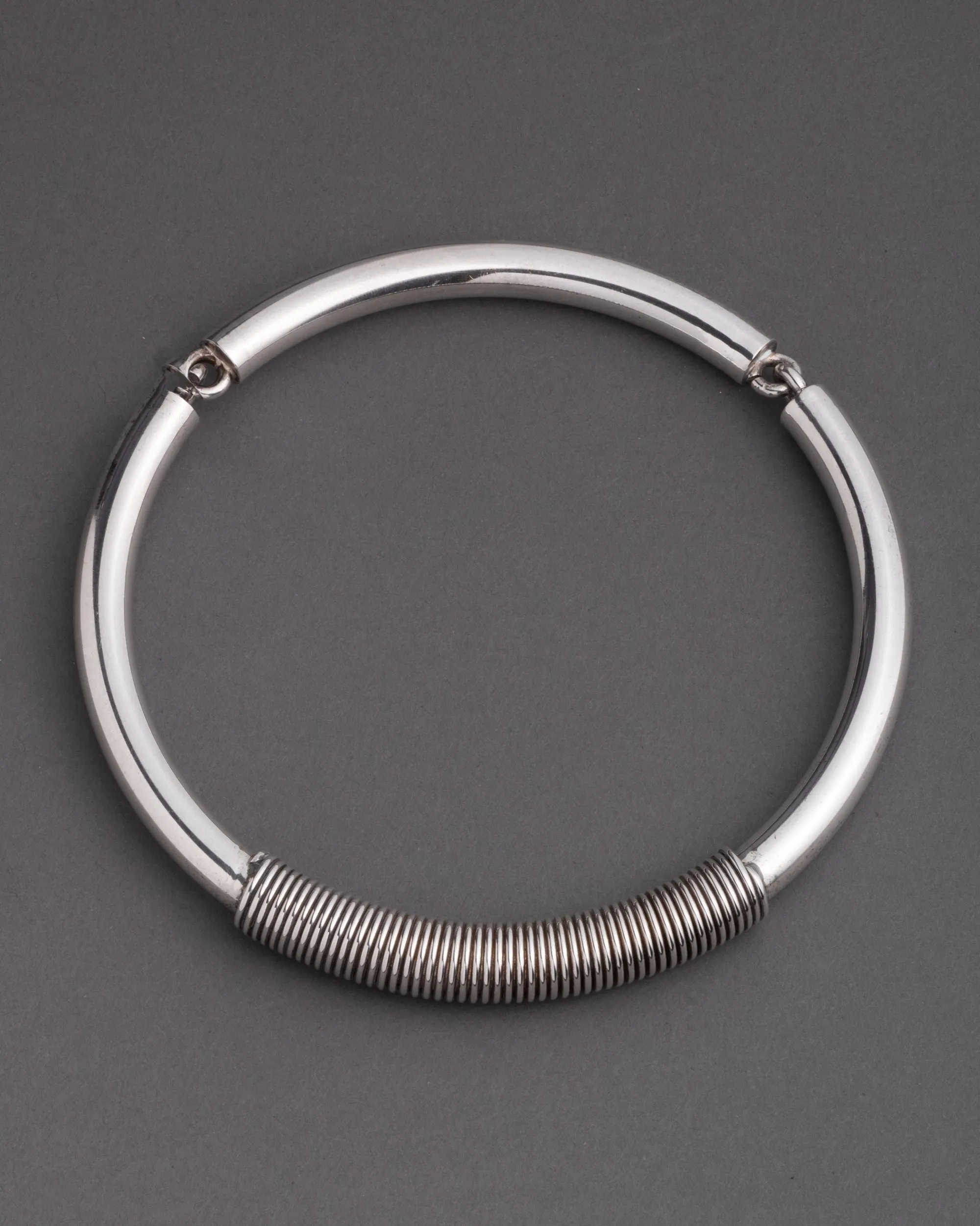 Vintage 1970s Sterling Silver Alfred Karram Handmade Choker sold by Alexis Bittar