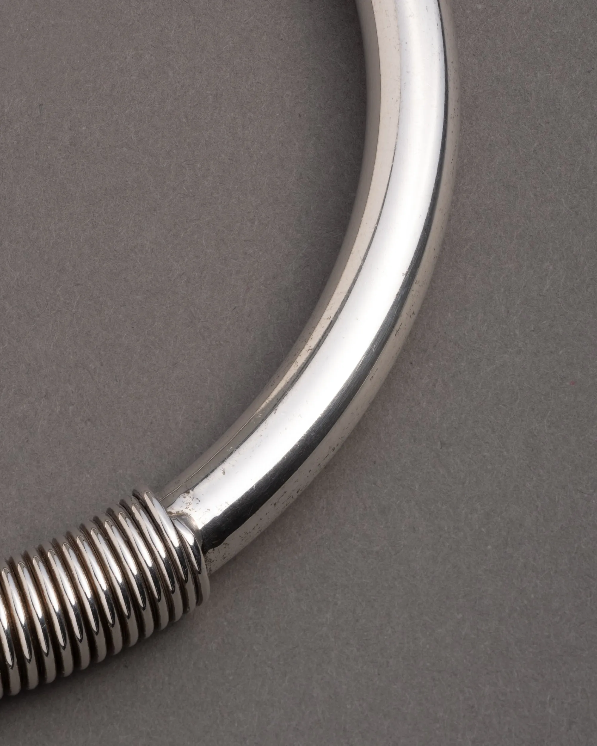 Vintage 1970s Sterling Silver Alfred Karram Handmade Choker sold by Alexis Bittar product image thumbnail 3