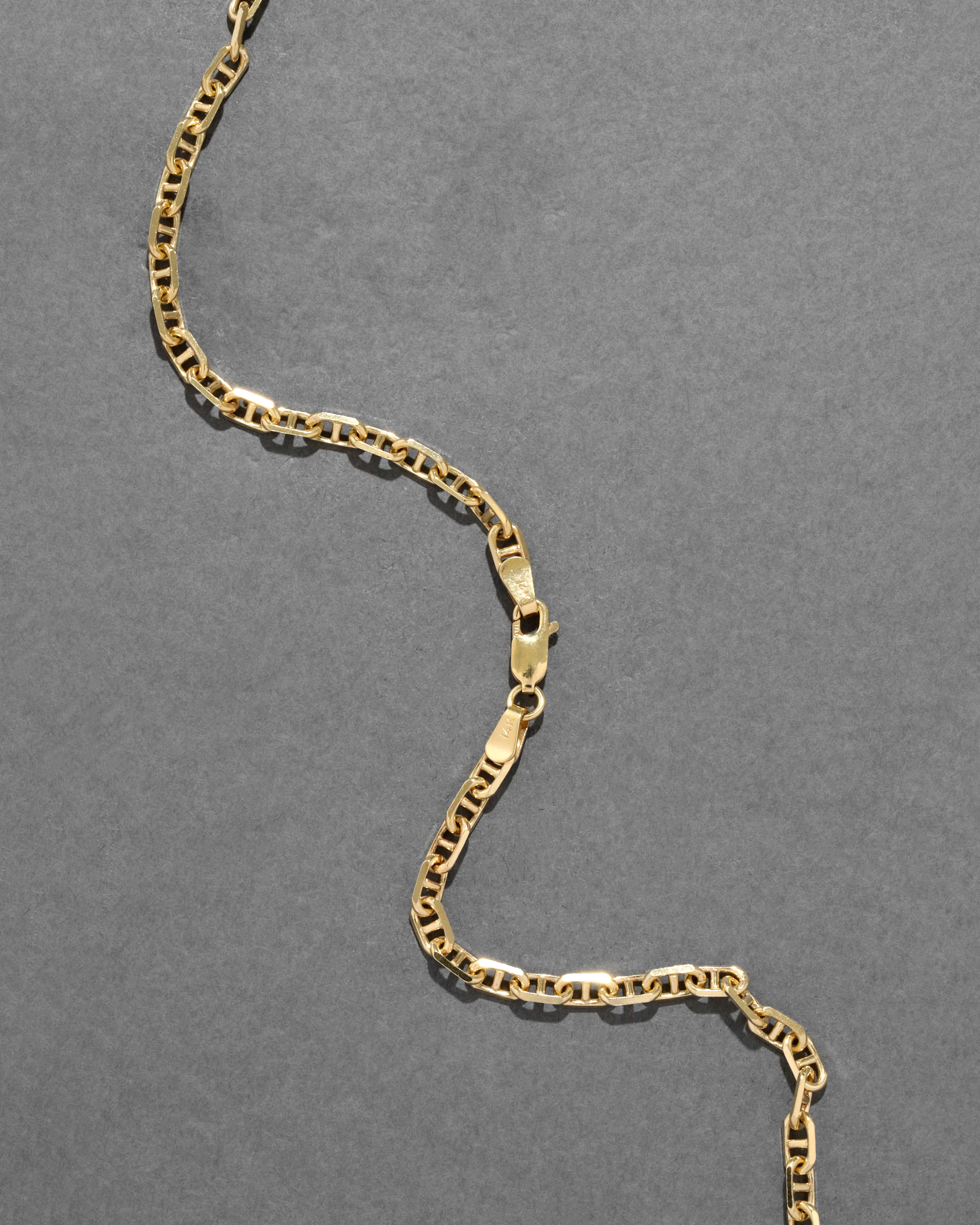Vintage 1980s 14k Gold Handmade Italian Link Chain Necklace sold by Alexis Bittar product image thumbnail 3