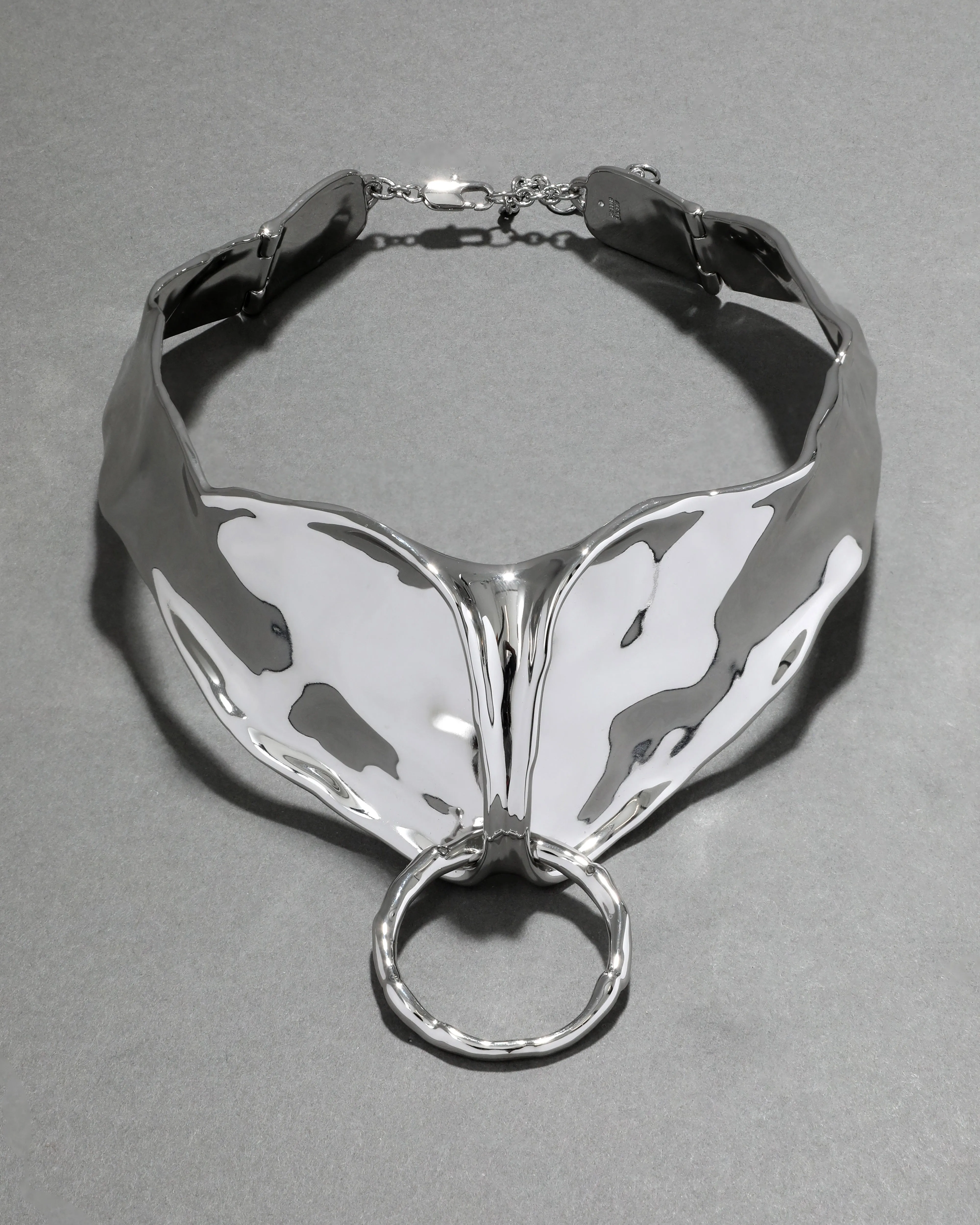 Molten Silver Bonded Collar Necklace sold by Alexis Bittar