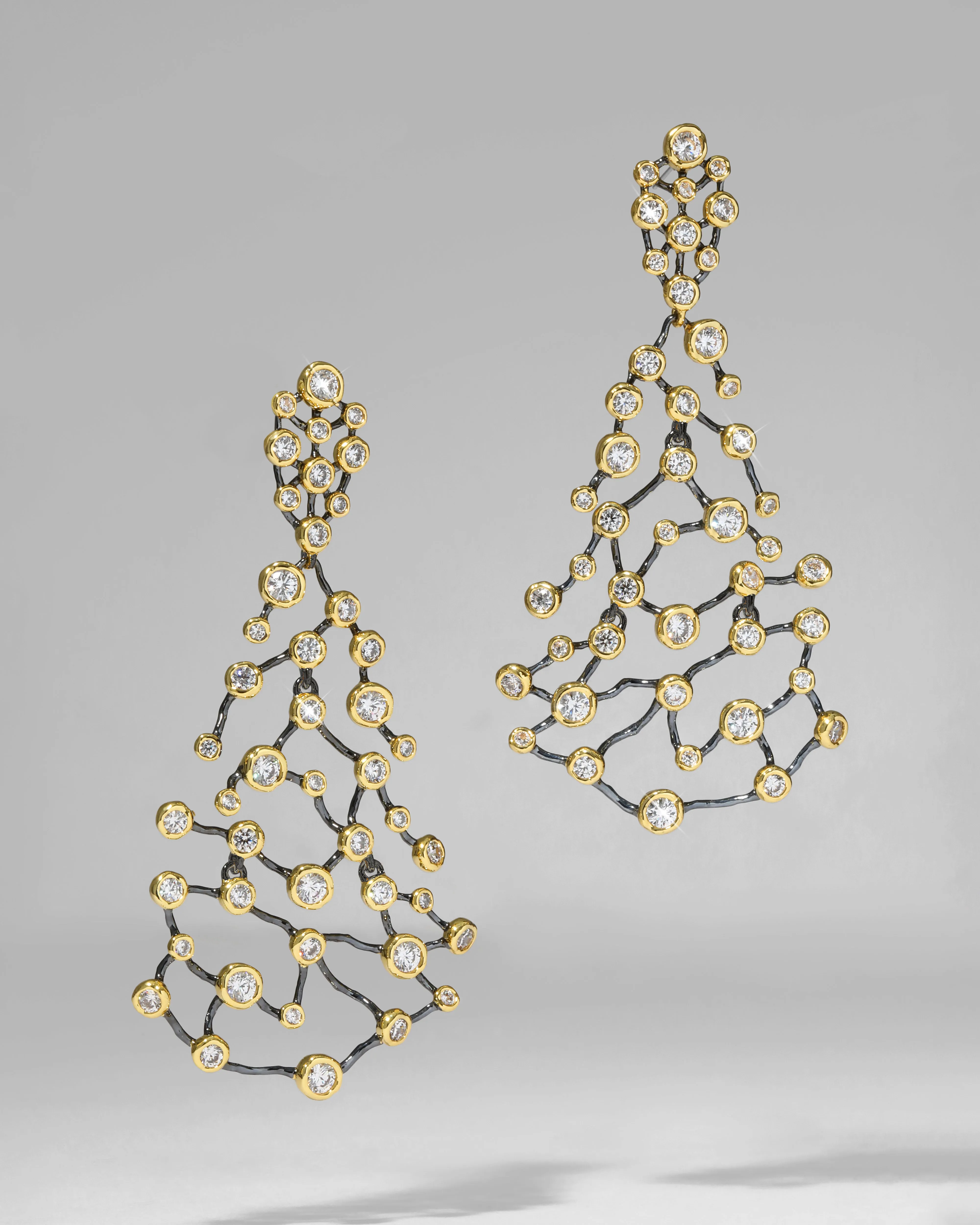 Asterales Noir Large Celestial Earring sold by Alexis Bittar