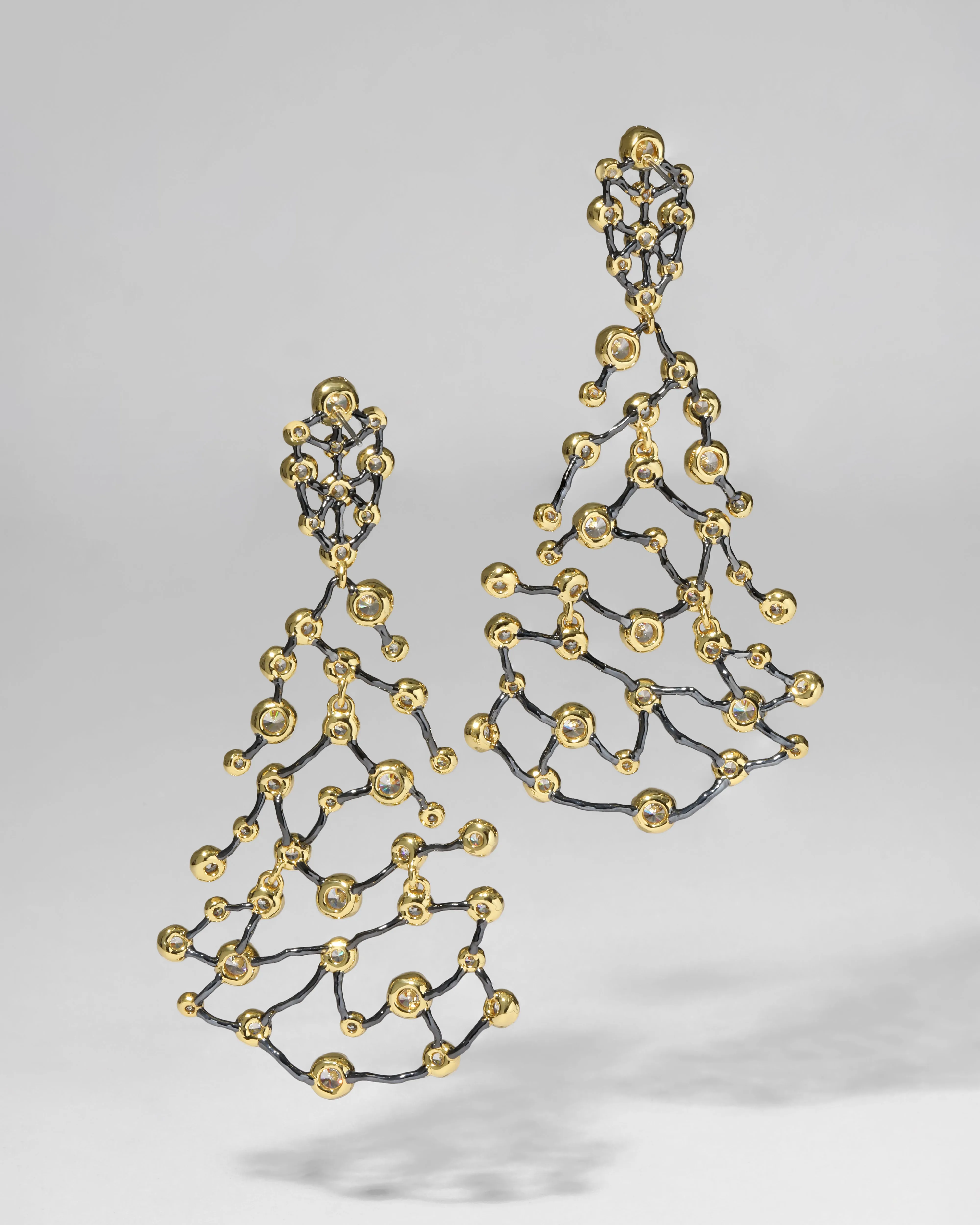 Asterales Noir Large Celestial Earring sold by Alexis Bittar product image thumbnail 3